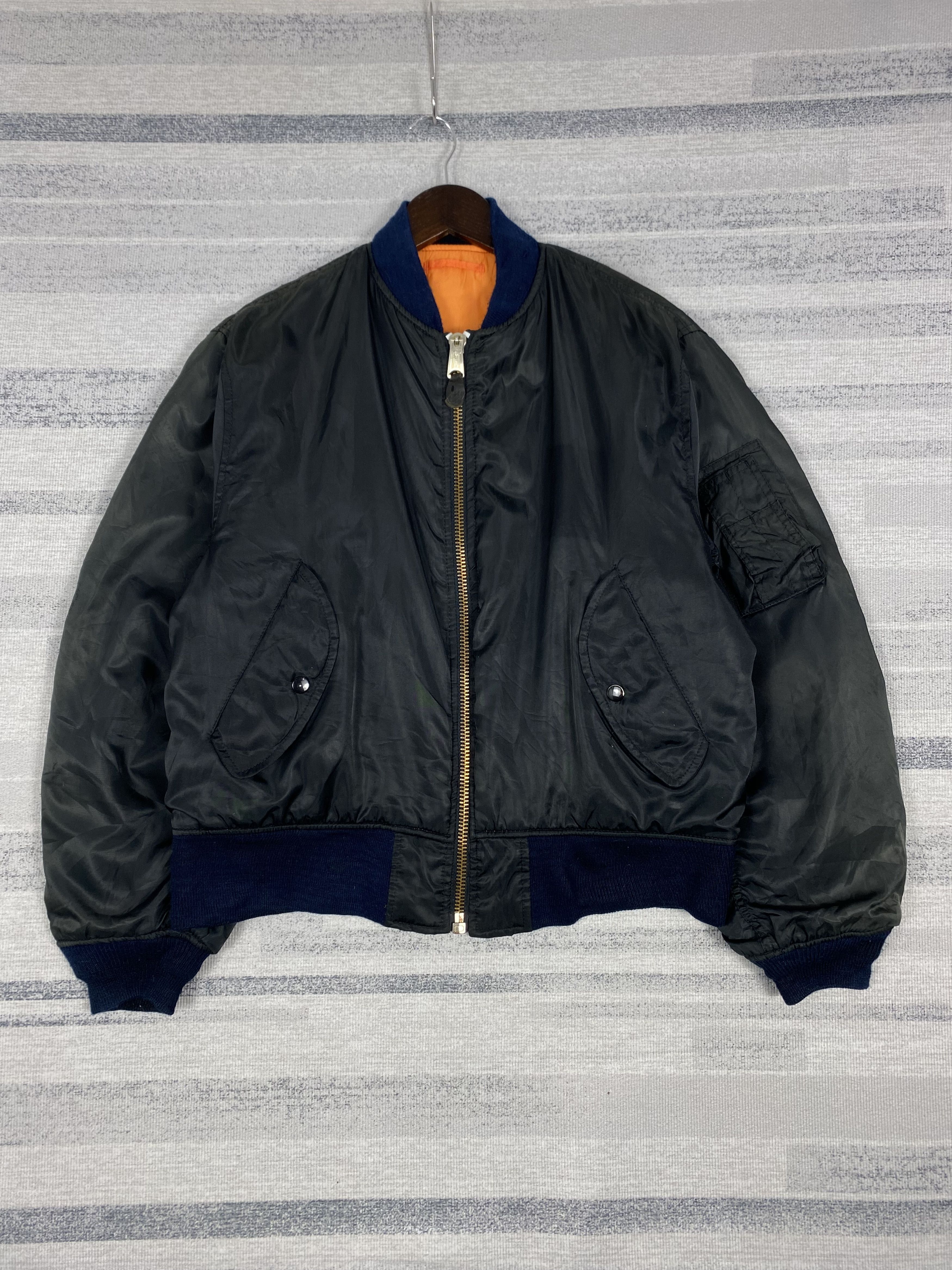 Japanese Brand Vintage Japanese Brand Bombers Jacket Size US M / EU 48-50 / 2 - 1 Thumbnail
