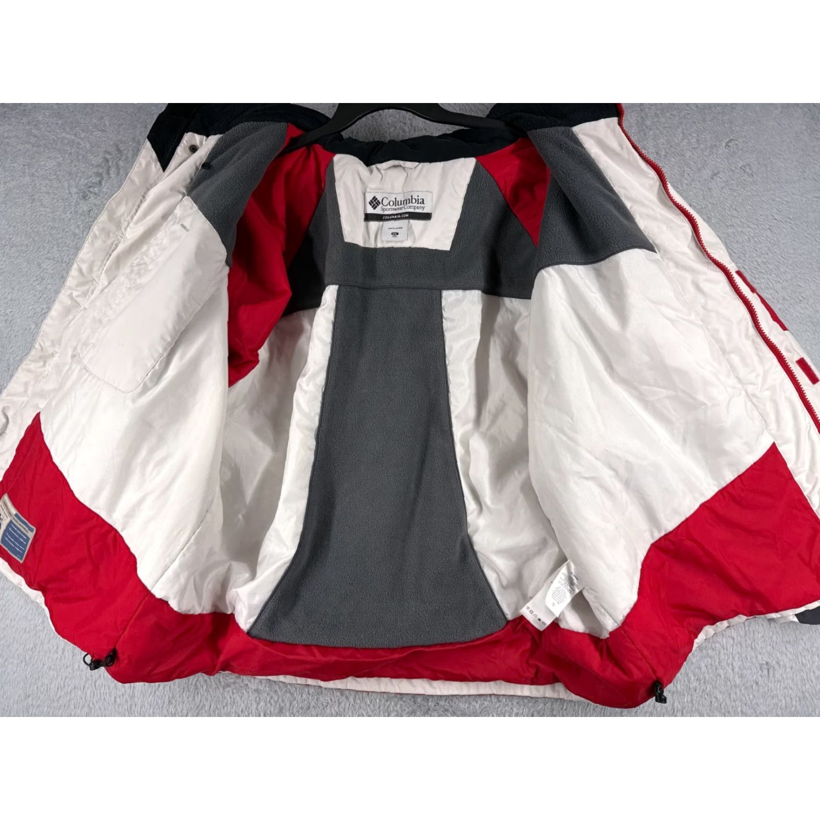 Vintage Columbia Jacket Men Regular 2XL Red Nylon Shell Polyester Insulation Parka Weather Shell 2XL Chest 48 in Size US XXL / EU 58 / 5 - 2 Thumbnail