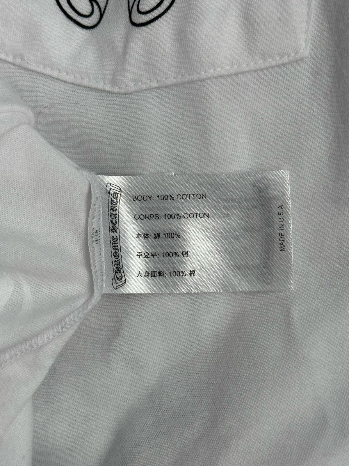 Chrome Hearts Chrome Hearts "Los Angeles" White Long Sleeve Size S / US 4 / IT 40 - 7 Thumbnail
