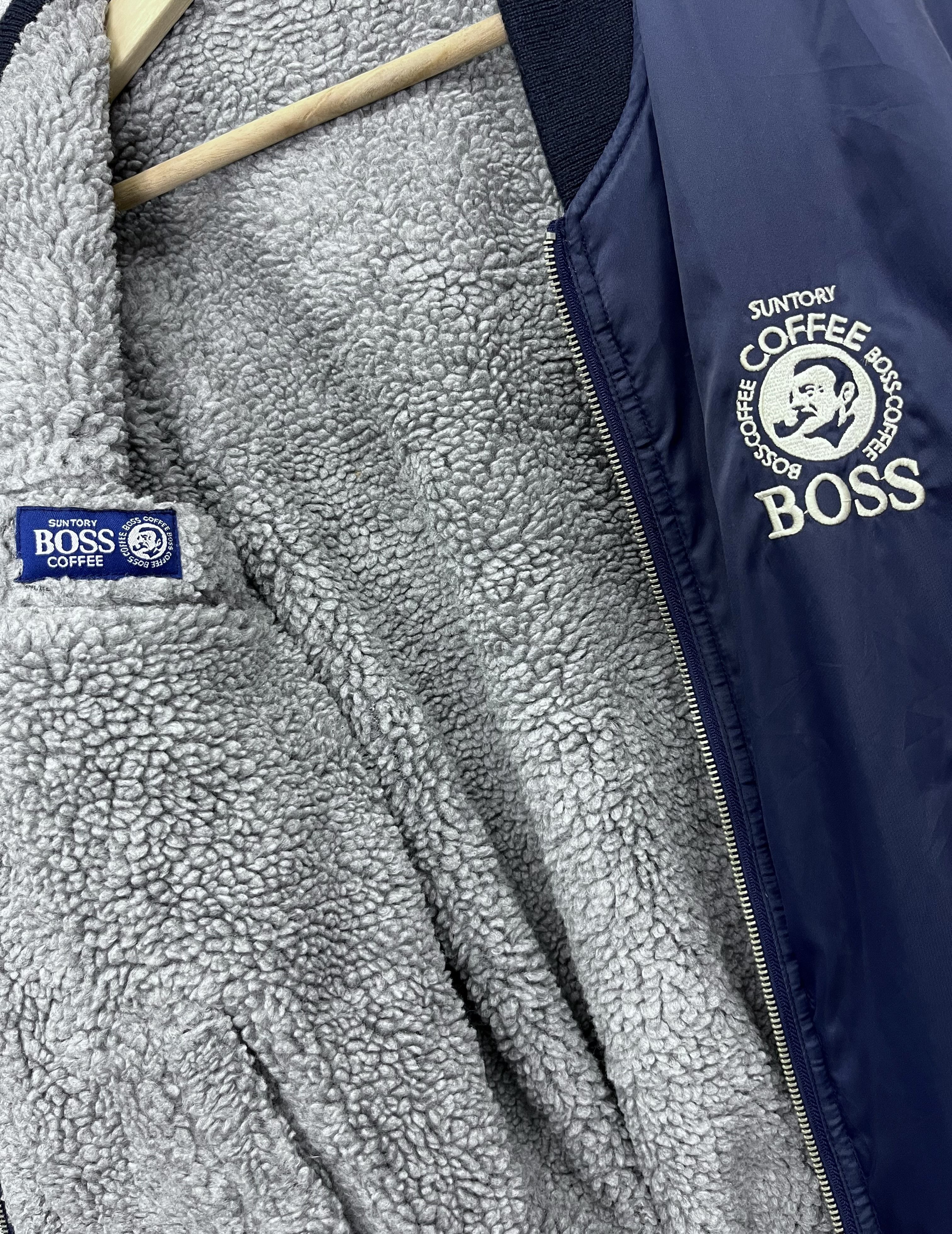 Vintage 🔥90’s SUNTORY BOSS COFFEE MA-1 Reversible Bomber Jacket Size US L / EU 52-54 / 3 - 13 Thumbnail