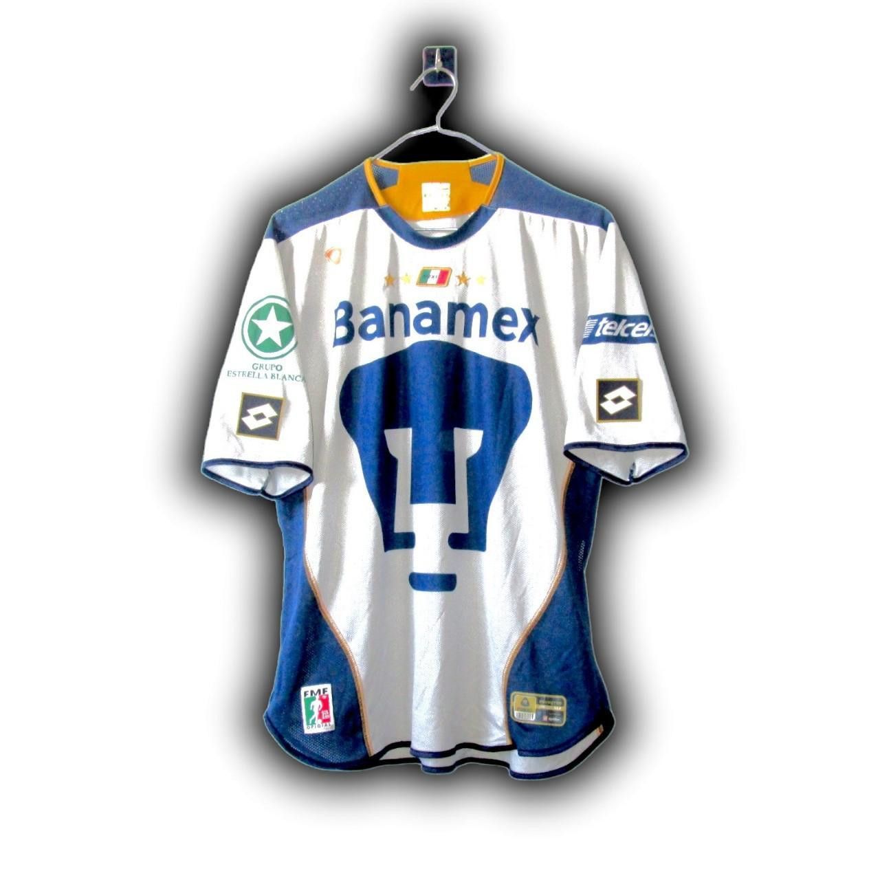 Lotto Sport Pumas UNAM Mexico 2004 2005 Home Shirt Jersey Size US M / EU 48-50 / 2 - 2 Thumbnail