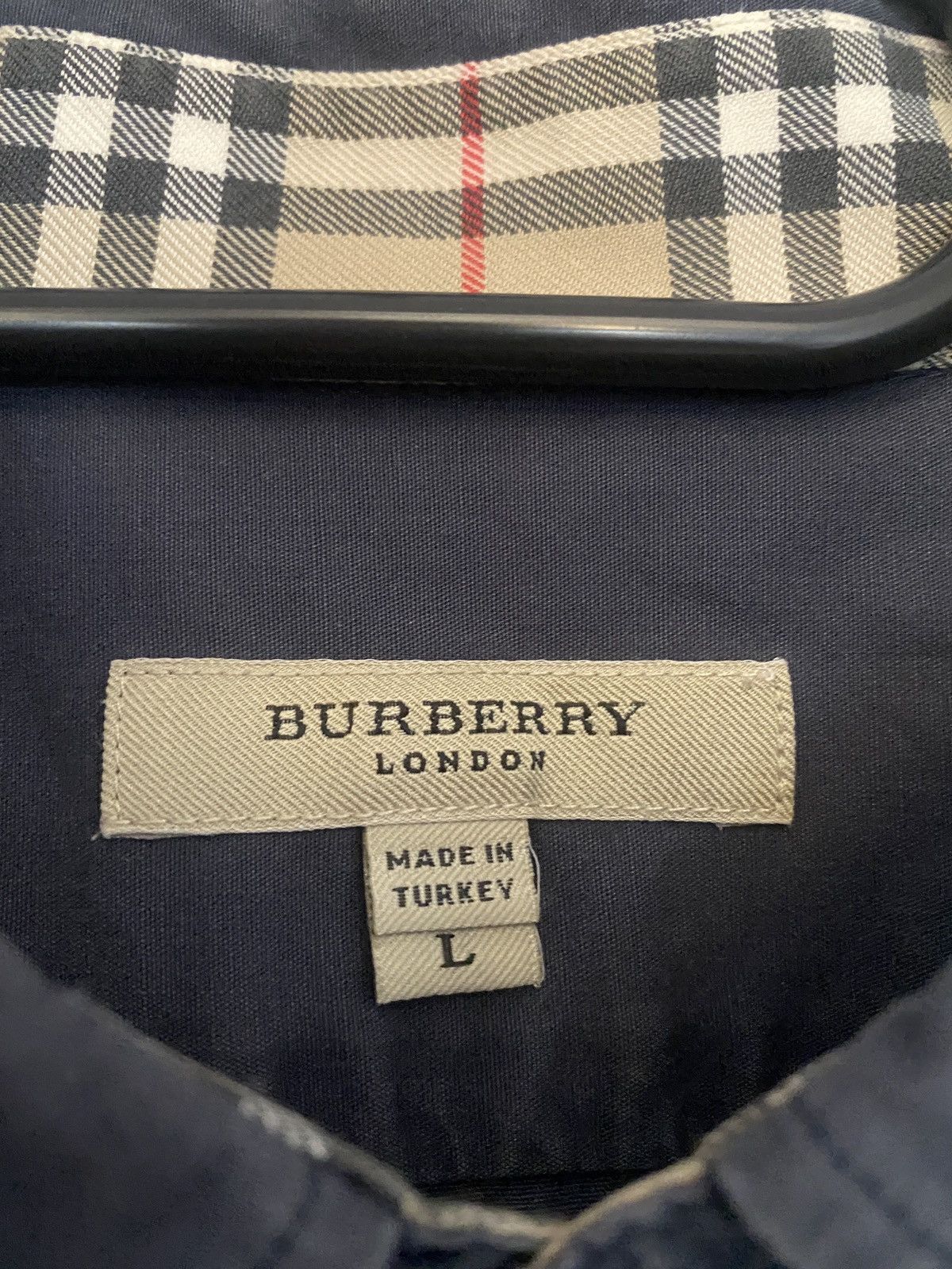 Burberry Luxury Vintage pattern on cuffs burberry shirt button up Size US L / EU 52-54 / 3 - 2 Thumbnail