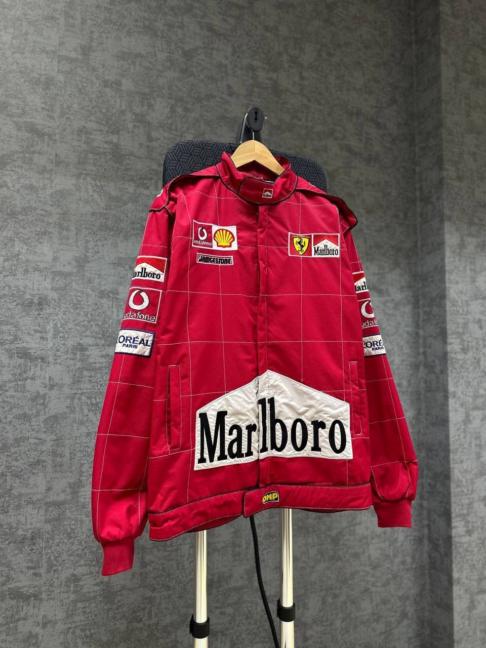 Ferrari × Vintage Vintage Ferarri Marlboro Racing Red Formula Uno Jacket Size US L / EU 52-54 / 3 - 5 Thumbnail