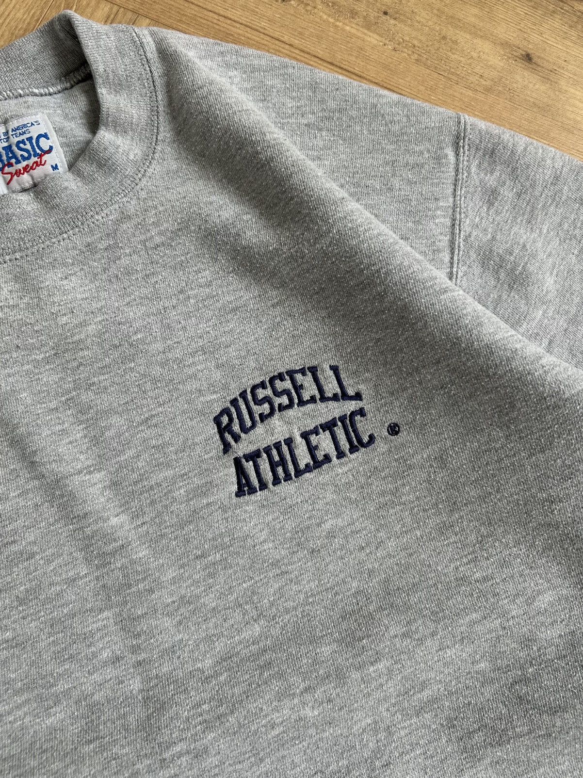 Russell Athletic Vintage Russell Athletic Basic College Boxy Fit Sweatshirt Size US M / EU 48-50 / 2 - 4 Thumbnail