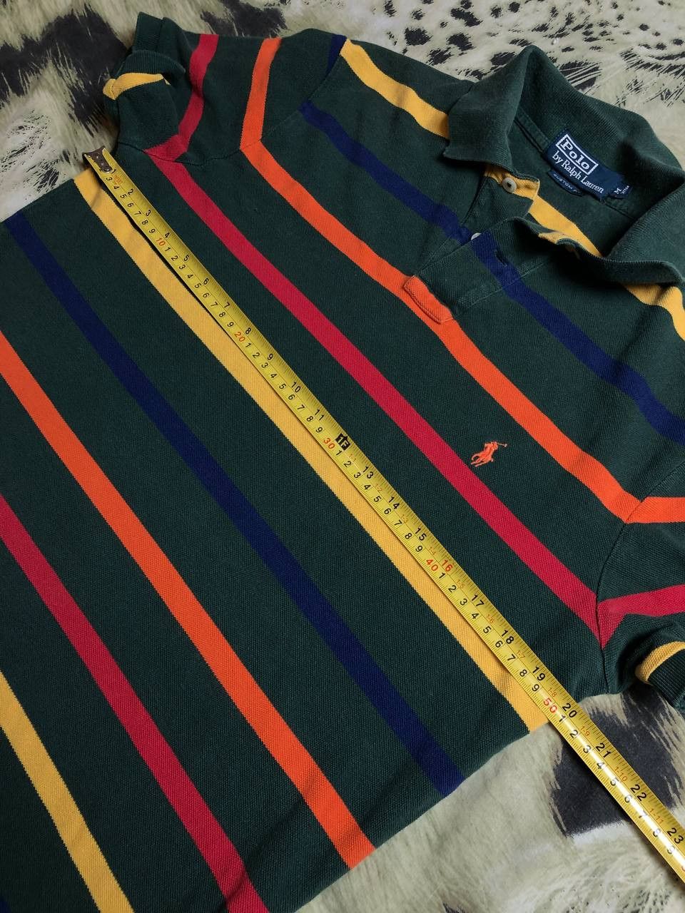 Polo Ralph Lauren Polo Ralph Lauren Custom Slim Fit striped mesh polo Size US M / EU 48-50 / 2 - 14 Thumbnail
