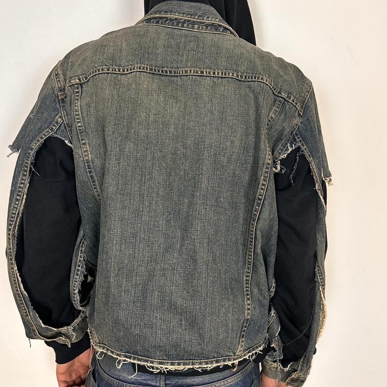 Gap ASTROBOI* GAP DECONSTRUCTED SAMURAI BLUE DENIM JACKET XL Size US XL / EU 56 / 4 - 4 Thumbnail