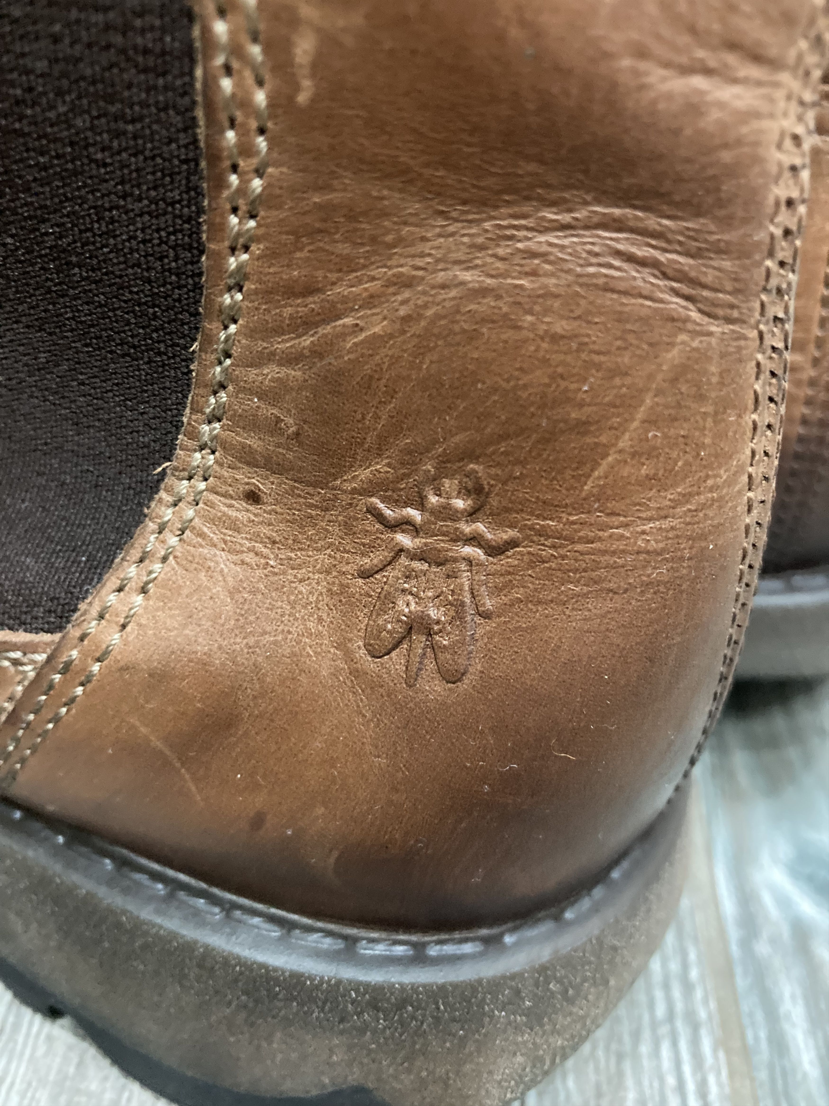 Fly London Fly London Camel Boots Chelsea Leather Ankle Casual Wedge Size US 9 / IT 39 - 4 Thumbnail