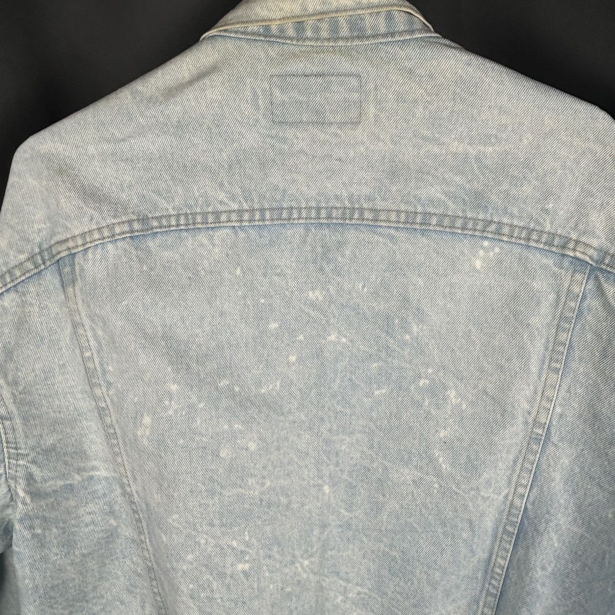 Levi's Vintage Y2K Levi’s Blue Wash Made In USA Denim Jacket Size US L / EU 52-54 / 3 - 8 Thumbnail