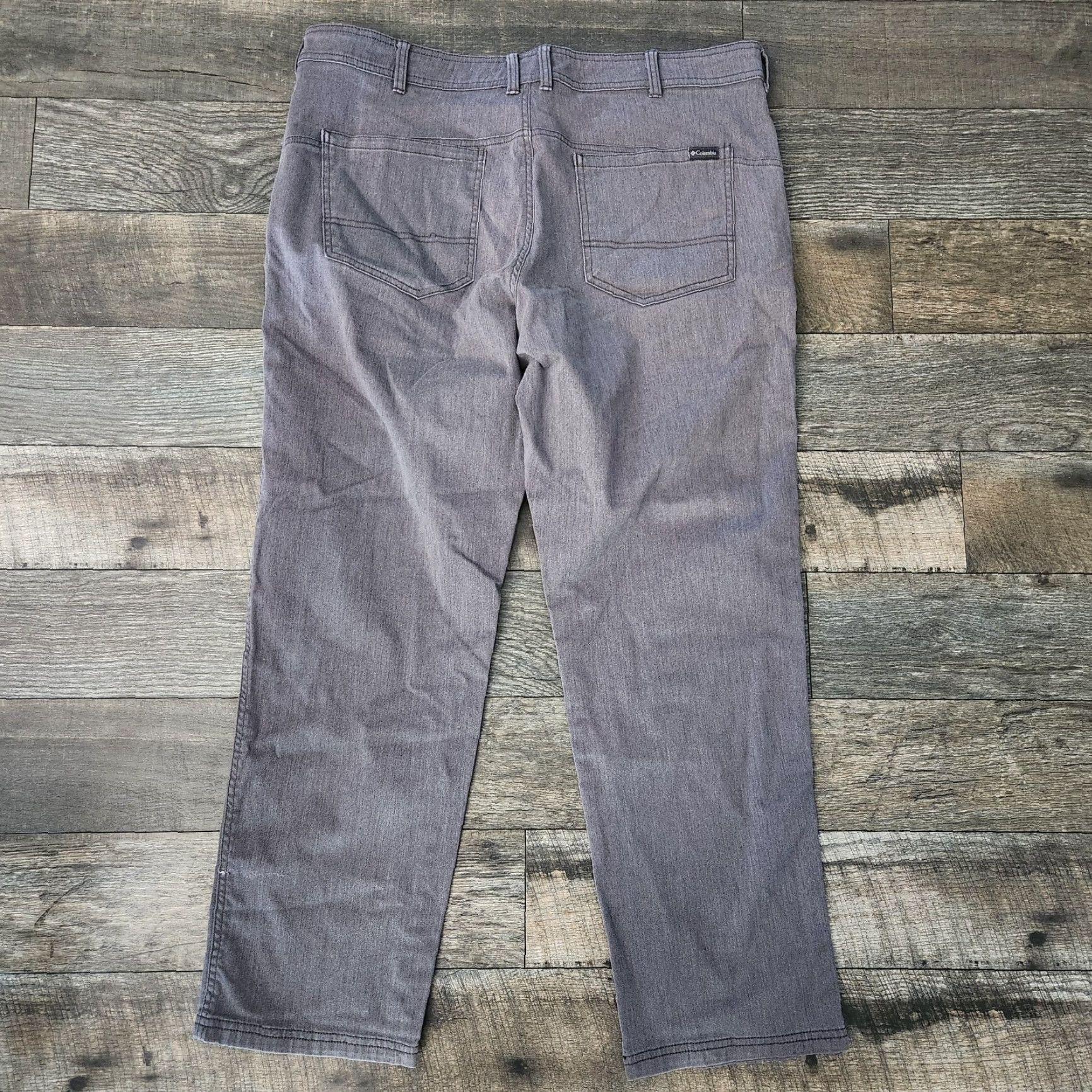 Vintage Columbia Pants 40x30 Gray Straight Fit Workwear Hiking Outdoor Casual Shirt? Size US 40 / EU 56 - 6 Thumbnail