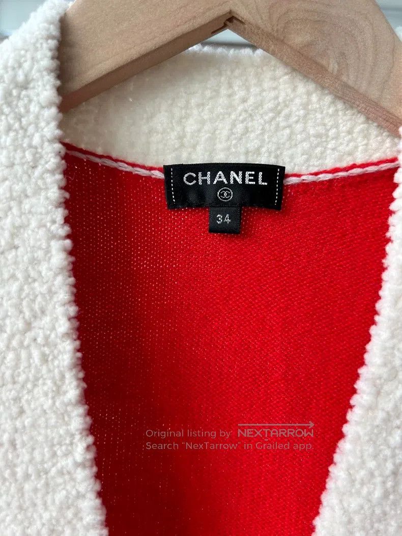 Chanel Chanel Classic cashmere knitted cardigan coat Size XXS / US 00 / IT 34 - 3 Thumbnail