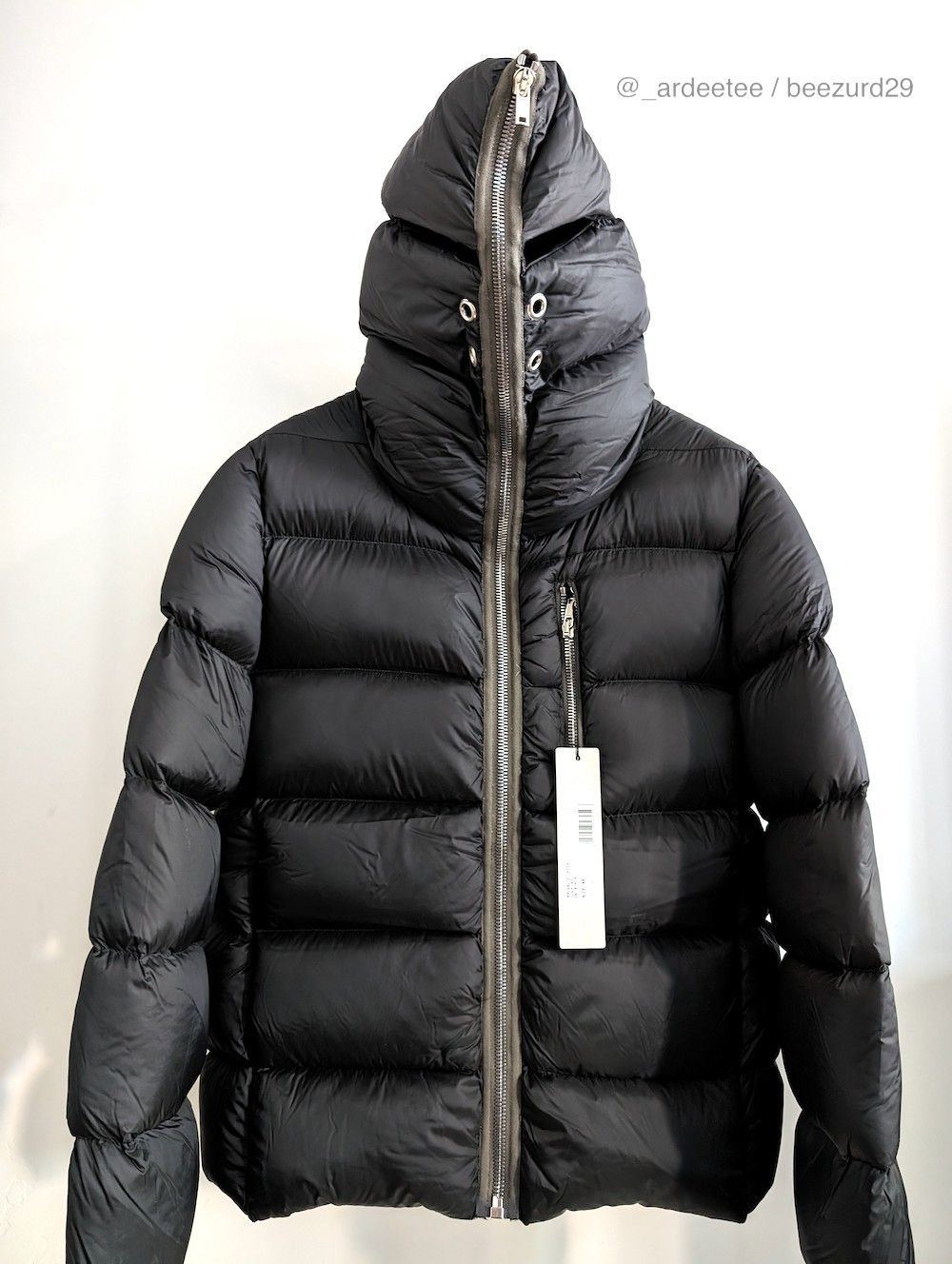 Rick Owens *NEW* GIMP DOWN PUFFER JACKET FW22 STROBE 48 Size US M / EU 48-50 / 2 - 3 Thumbnail