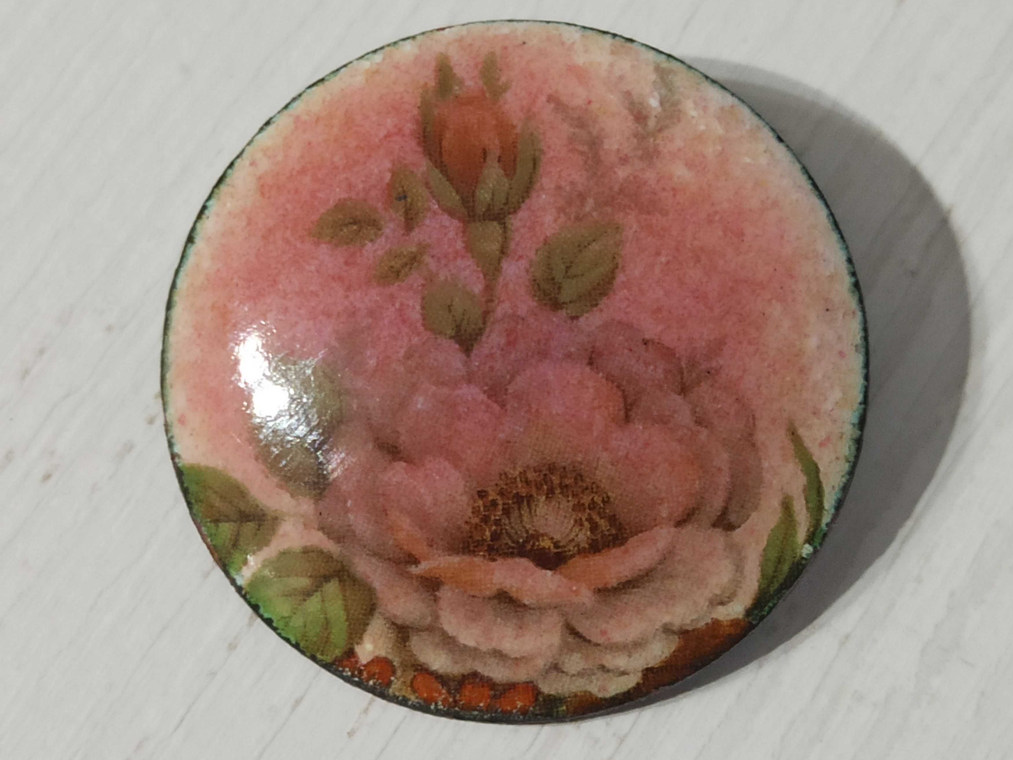 Designer × Vintage Vintage OEHLER LUCERN Enameled Brooch Size ONE SIZE - 2 Thumbnail