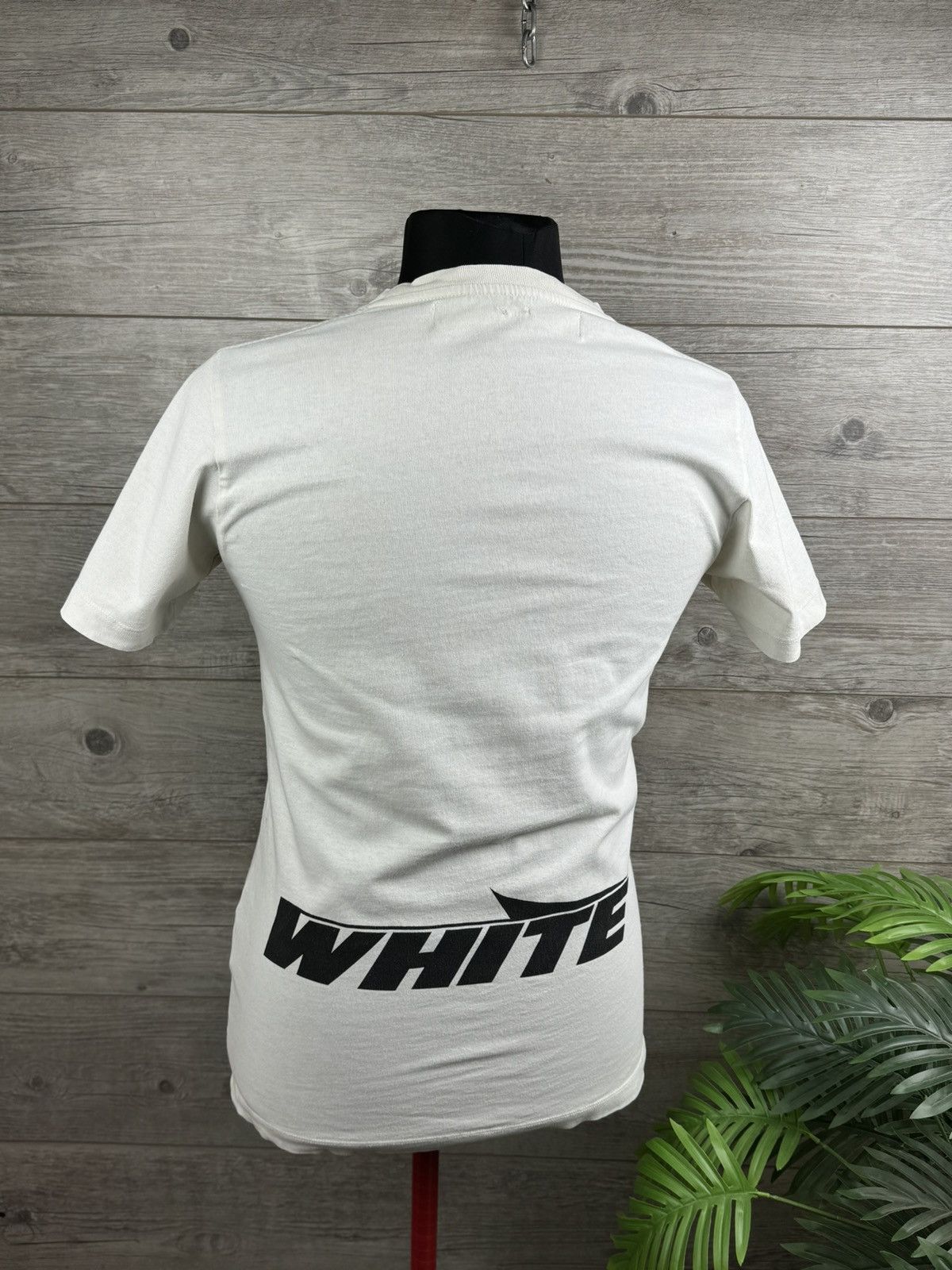 Off-White Off-White - Slim-Fit Printed Cotton-Jersey T-Shirt - Men Size US M / EU 48-50 / 2 - 2 Thumbnail