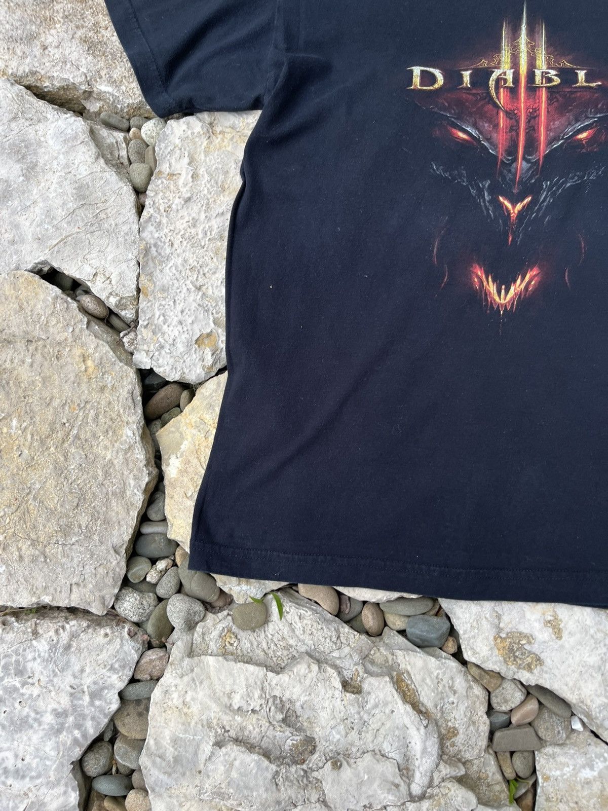 Playstation × Vintage Vintage Diablo 3 Blizzard dragon graphic tee t-shirt Size US L / EU 52-54 / 3 - 7 Thumbnail