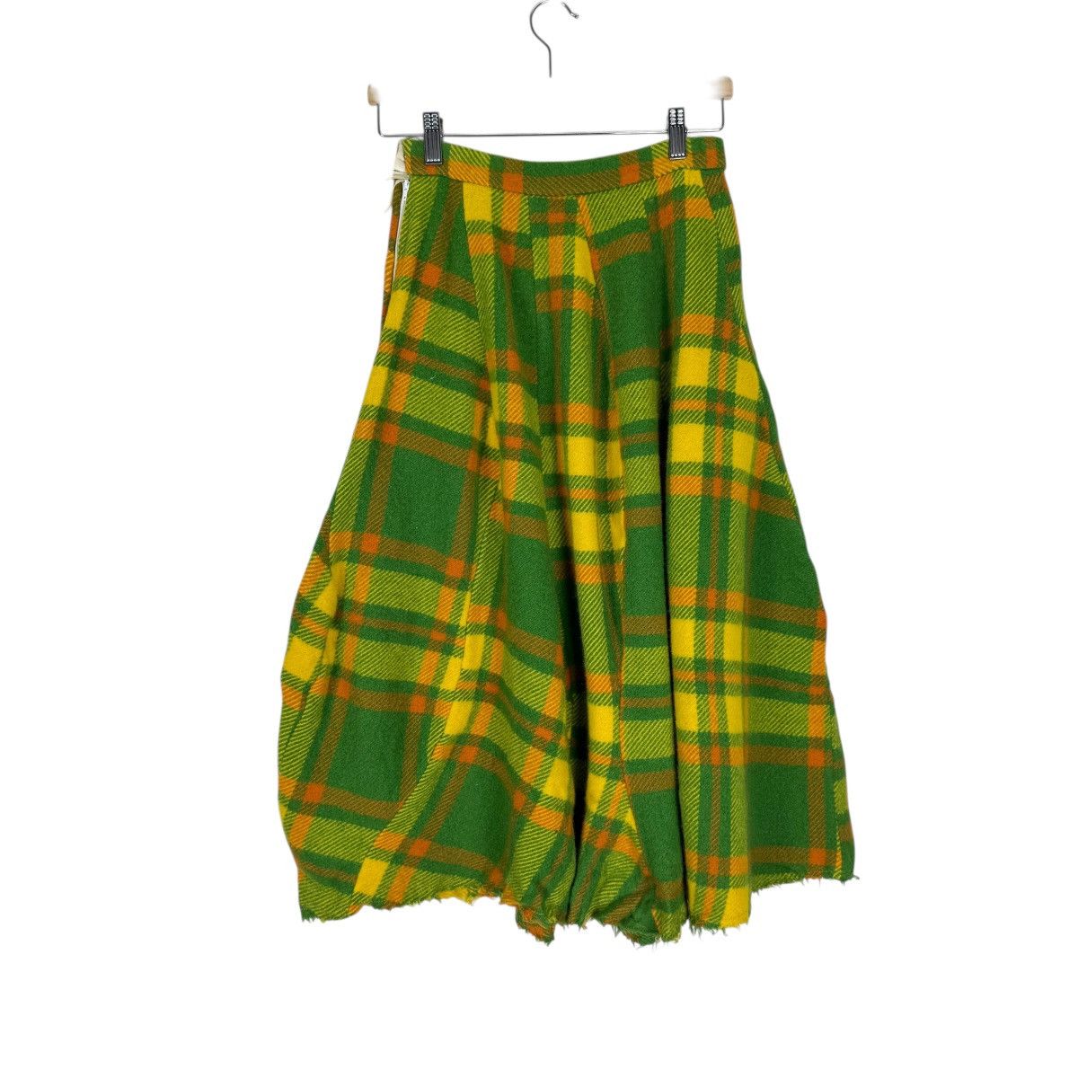 Comme des Garcons 🌟CDG TRICOT AD2000 TARTAN DECONSTRUCTED SKIRTS Size 26" / US 2 / IT 38 - 6 Thumbnail