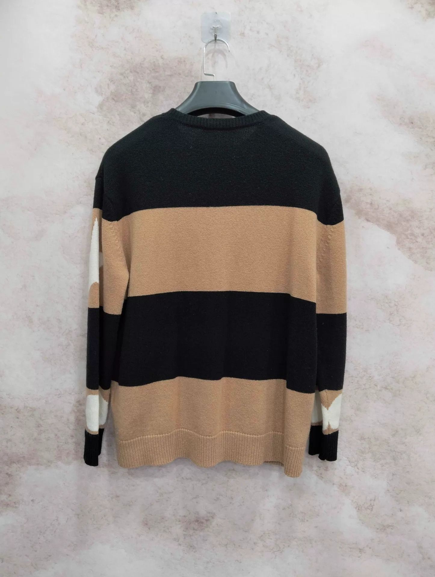 Max Mara MaxMara Digital Stripe Oversized Crew Sweater 160 Size S / US 4 / IT 40 - 2 Thumbnail