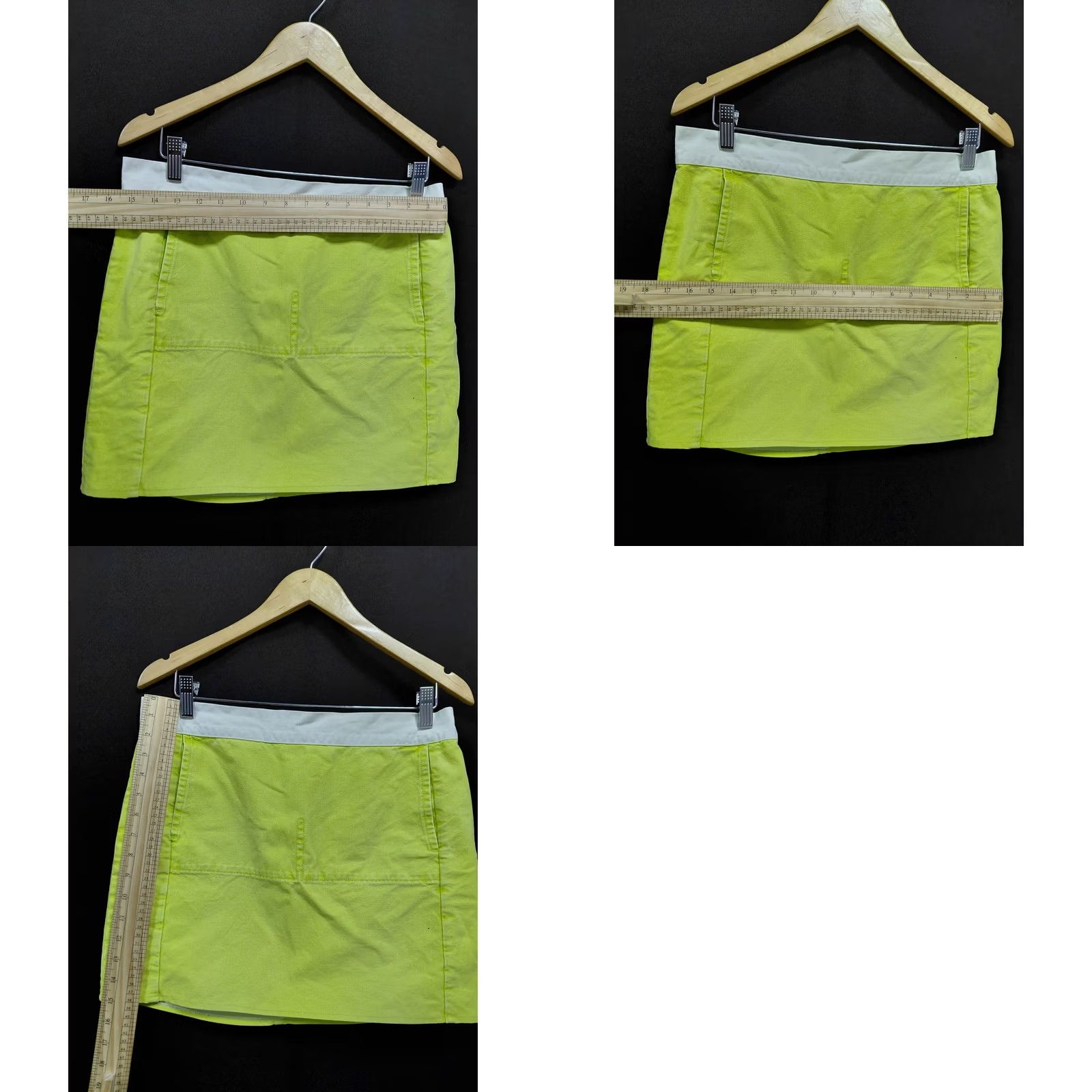 Diesel Diesel Skirt Women Green A-Line Cotton 30 Italy Regular Above Knee Spring Summer Casual Women Size 30" / US 8 / IT 44 - 8 Thumbnail