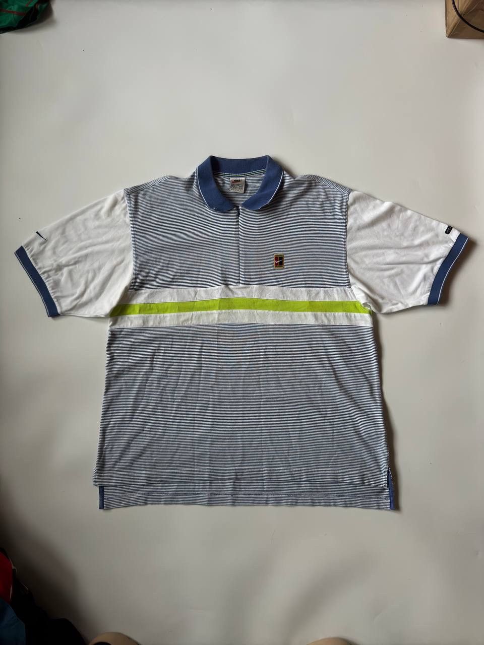 Vintage Nike Challenge Court polo 90’s striped size M