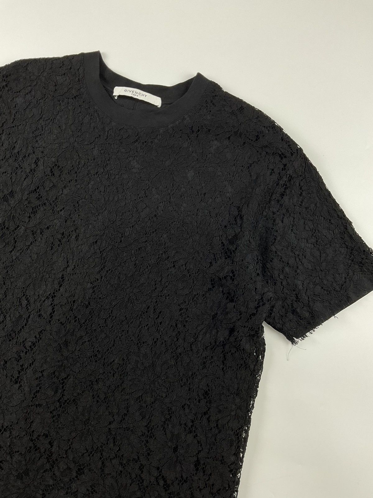Givenchy Rare Oversized Givenchy Lace Layered Tee Size US S / EU 44-46 / 1 - 4 Thumbnail
