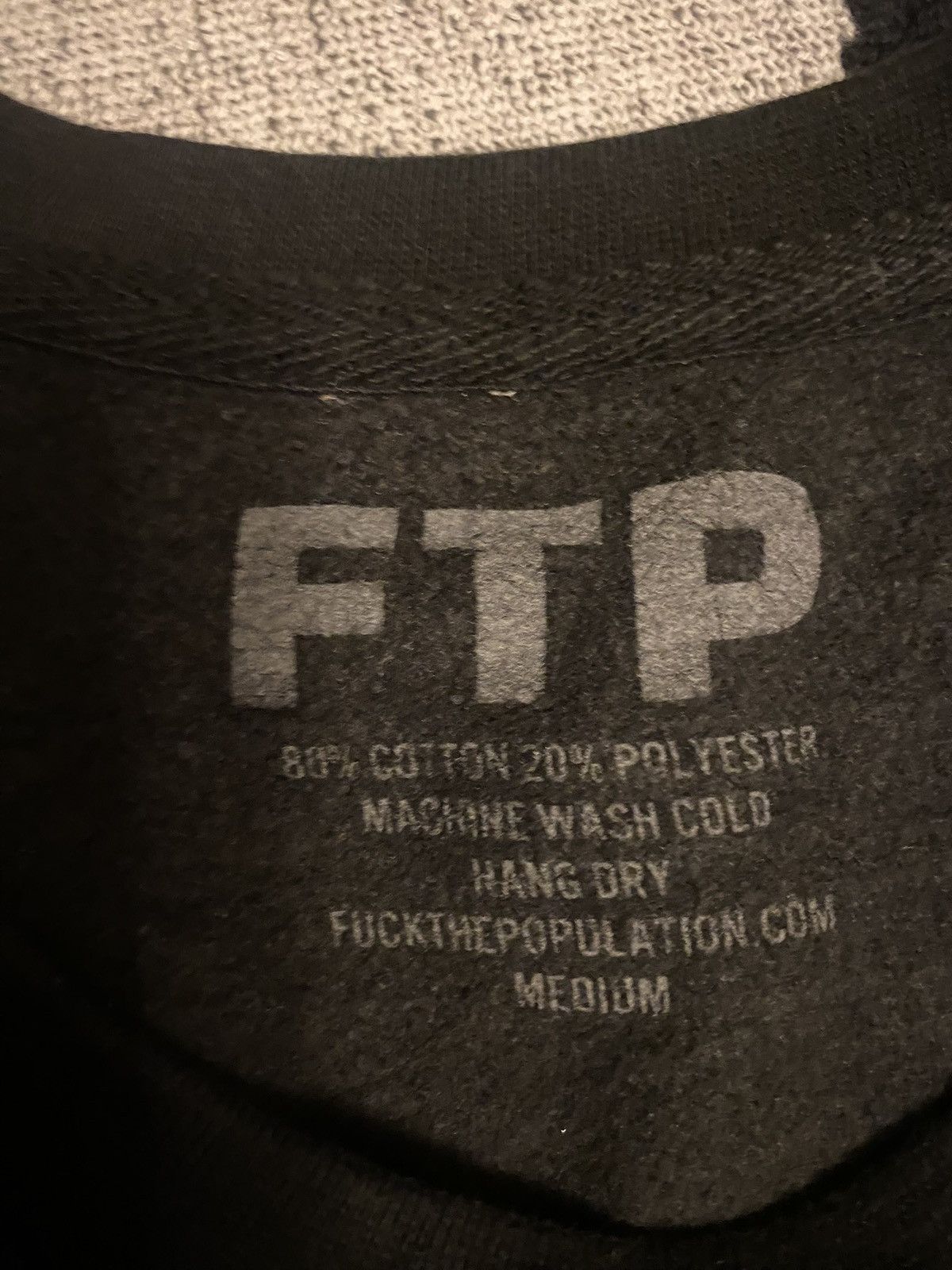 Fuck The Population FTP Floozy Crewneck Size US M / EU 48-50 / 2 - 4 Thumbnail