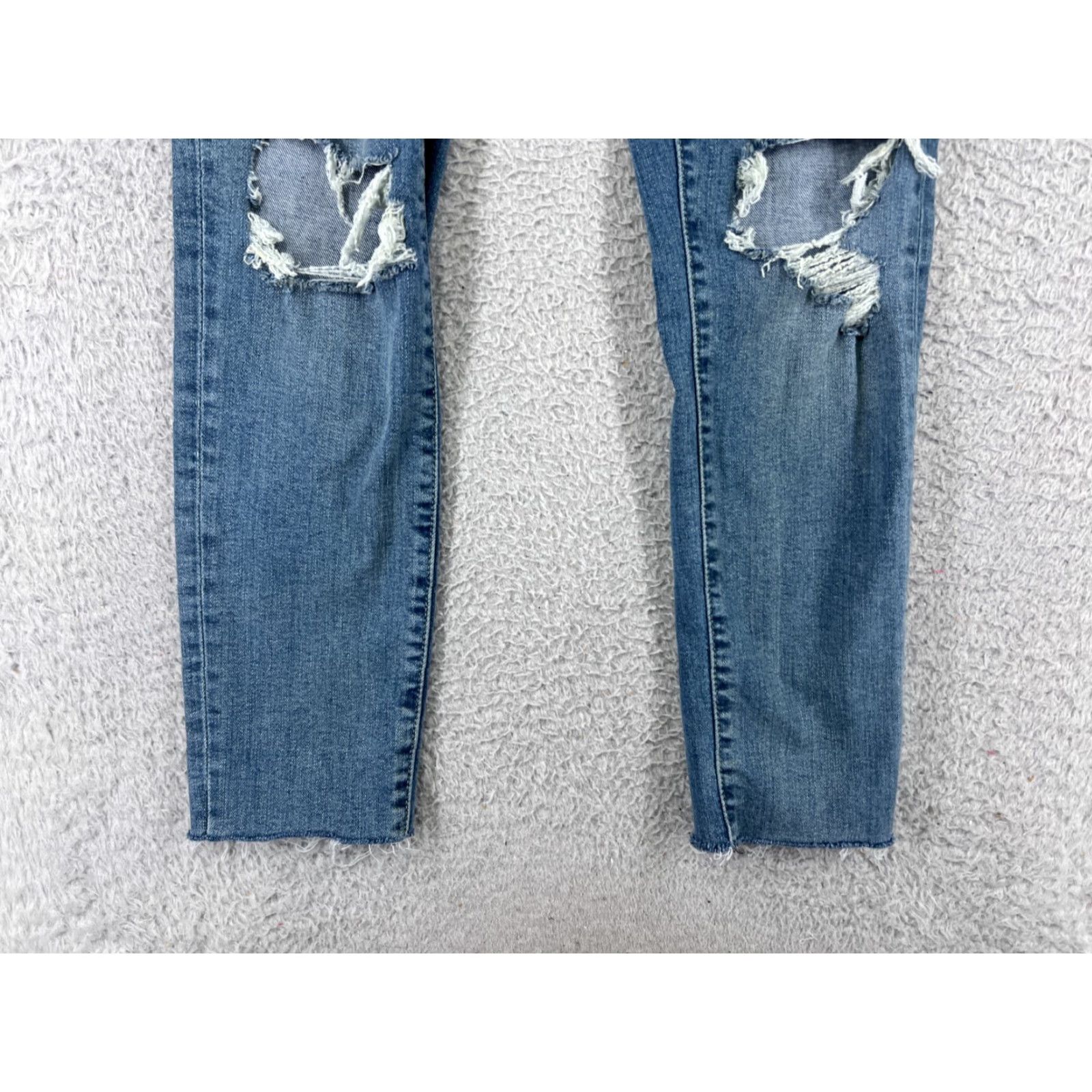 Levi's Levi's Women’s Denim Jeans 28 Blue Stretch Skinny High Rise Casual 2010s Size 28" / US 6 / IT 42 - 7 Thumbnail