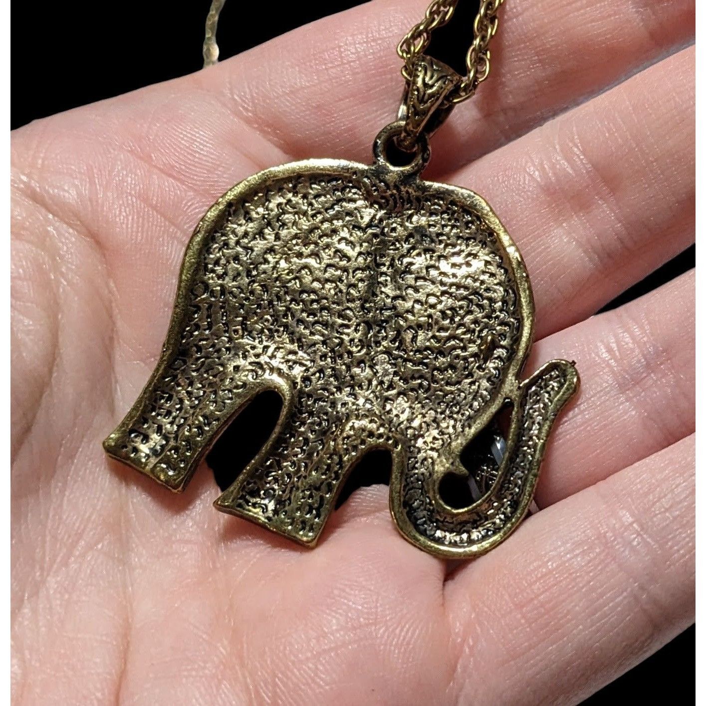 Other Gold Bohemian Elephant Neckalce Size ONE SIZE - 3 Thumbnail