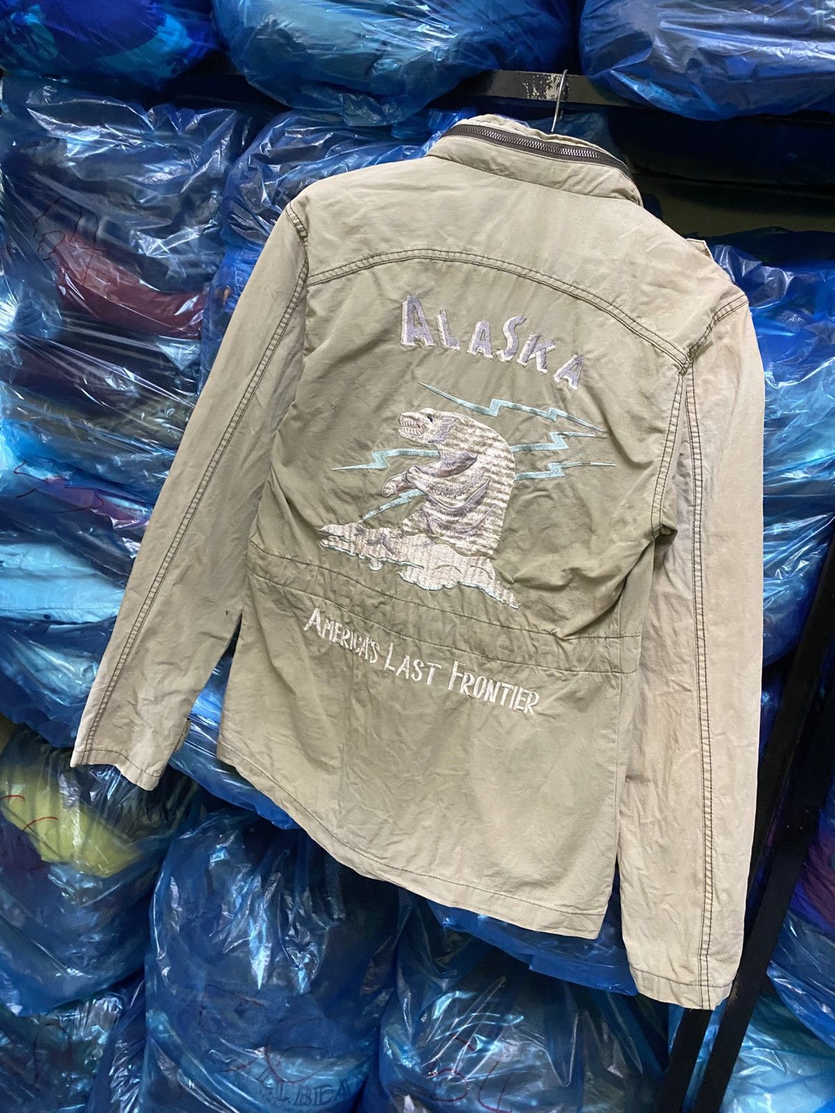 Other VINTAGE 90S ALASKA WHITE TIGER SUKAJAN FIELD JACKET Size US XS / EU 42 / 0 - 6 Thumbnail