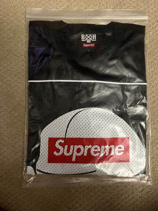 Supreme Supreme bounty hunter moto jersey black size L | Grailed