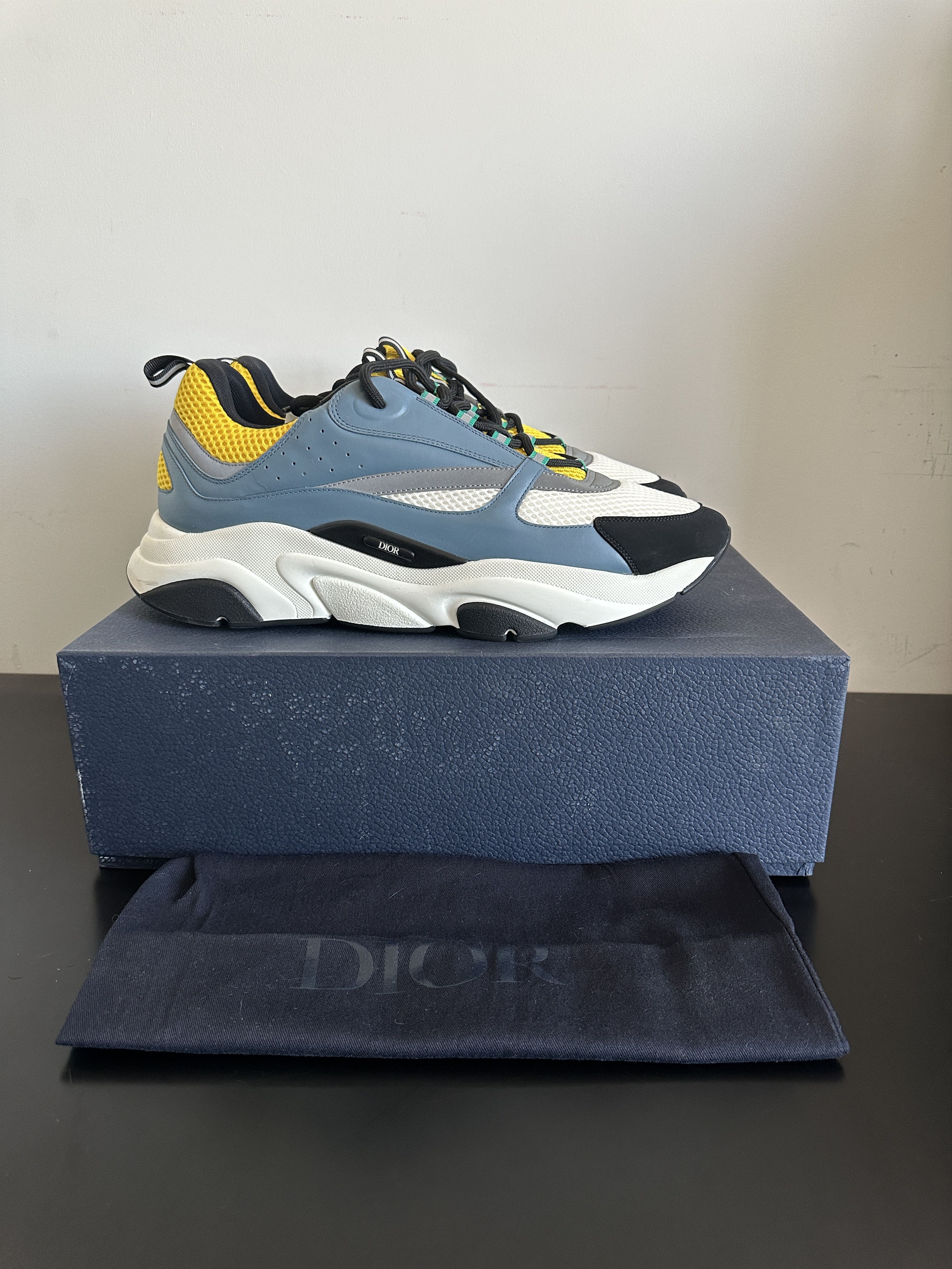 Dior × Stussy Christian Dior X Stussy B22 Blue / Beige Technical Mesh Size US 15 / EU 48 - 2 Thumbnail