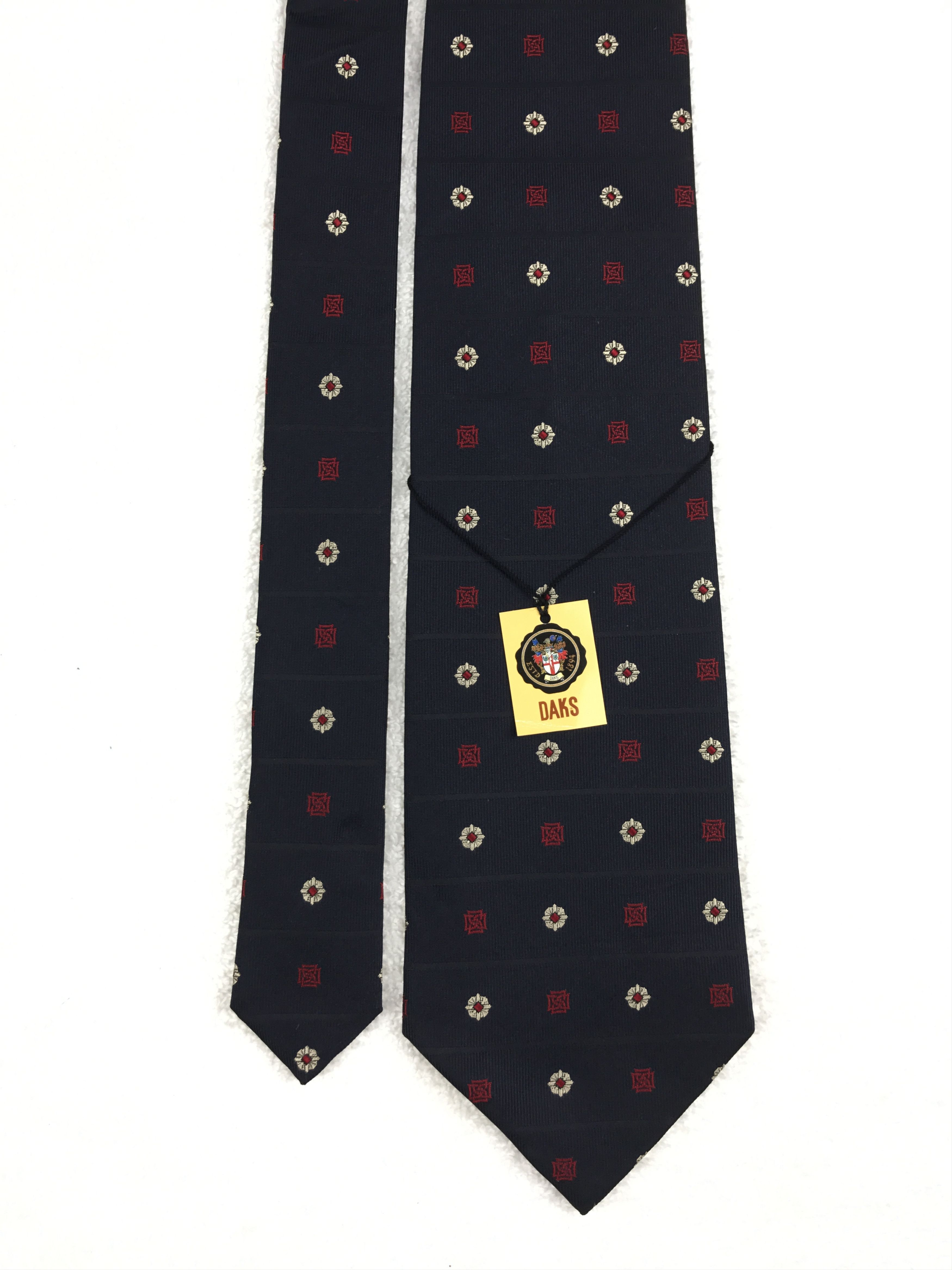 DAKS × Designer × Vintage Vintage DAKS Silk Necktie Size ONE SIZE - 3 Thumbnail