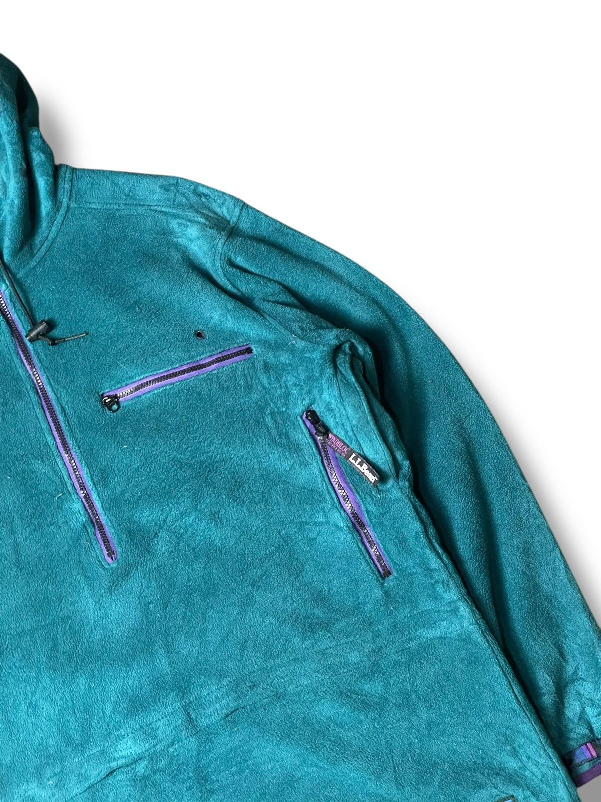 L.L. Bean × Polartec × Vintage L.L Bean x Polartec Half Zipper Fleece Jacket (113) Size US S / EU 44-46 / 1 - 3 Thumbnail