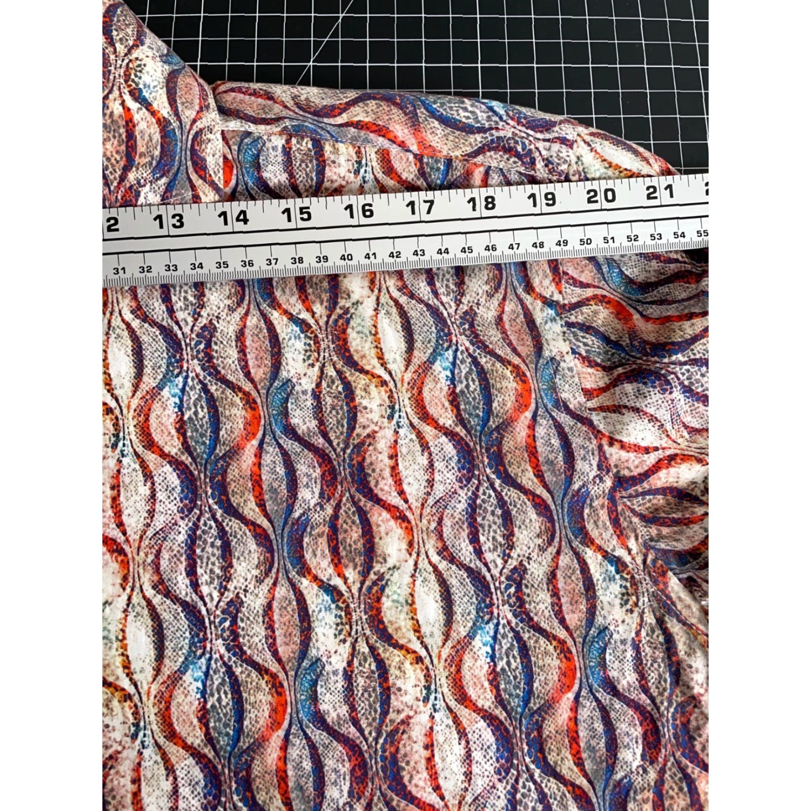 Steven Alan Steven Land Multicolor Geometric Pattern Long Sleeve Button-Up Shirt Adult Large Tall Mens Size US L / EU 52-54 / 3 - 7 Thumbnail