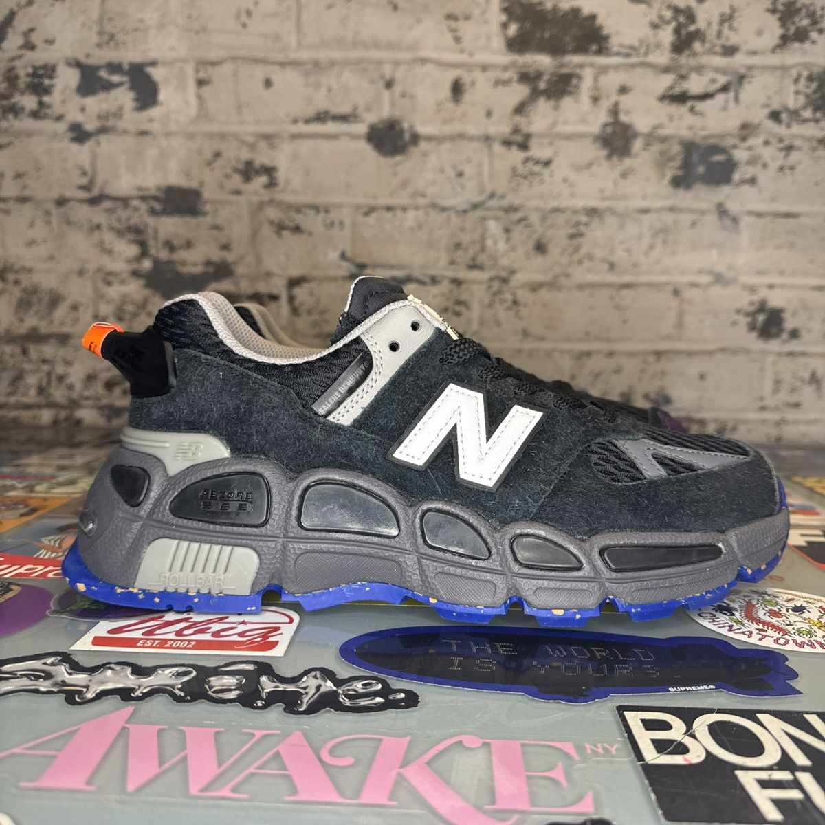 New Balance × Salehe Bembury Salehe Bembury New Balance 574 Yurt Black Sz 9.5 Size US 9.5 / EU 42-43 - 3 Thumbnail