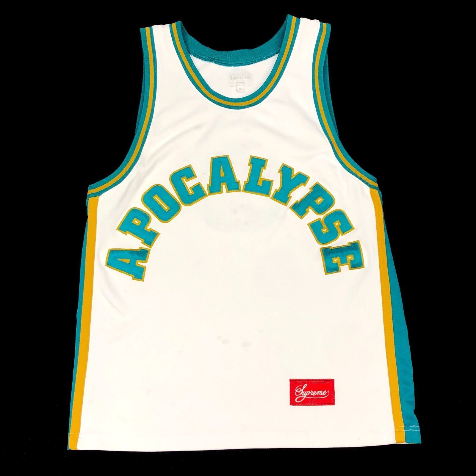 Supreme × Vintage SS16 Supreme APOCALYPSE BASKETBALL JERSEY Size Medium M Size US M / EU 48-50 / 2 - 1 Thumbnail