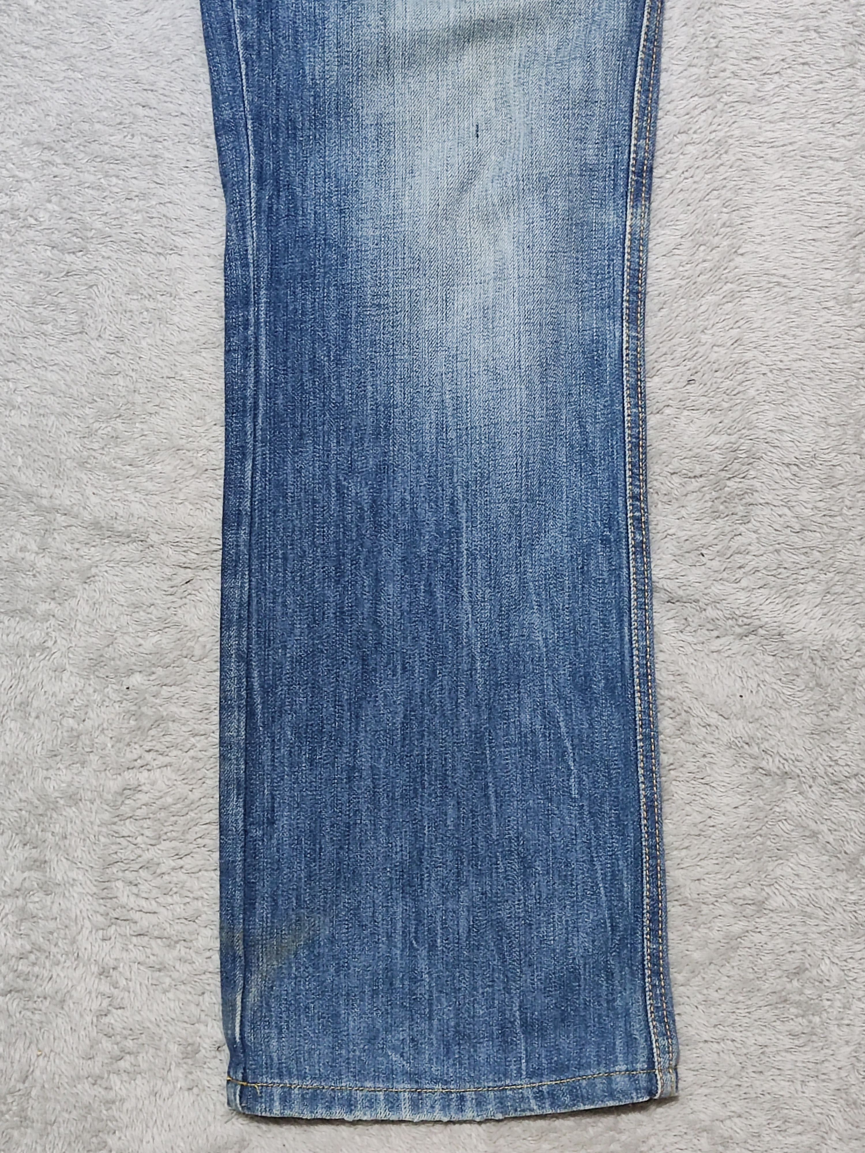Nudie Jeans Vintage Distressed Nudie saltwater blue Italy made Size US 34 / EU 50 - 7 Thumbnail