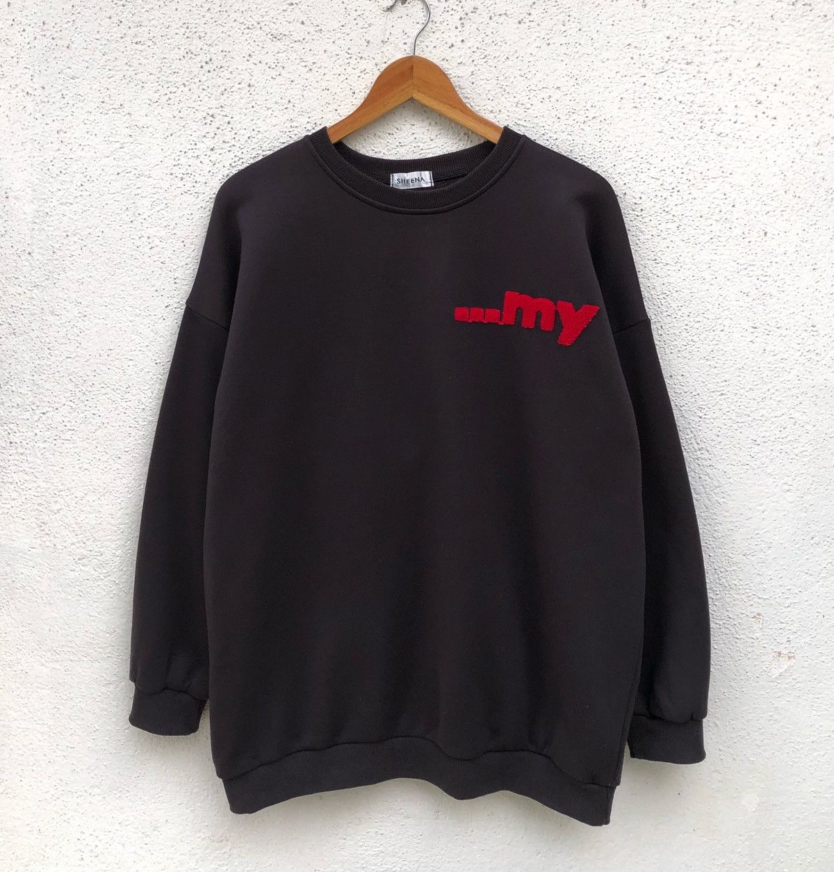 Japanese Brand WolfDog Embroidered Loose Sweatshirt for Men and Women Size US M / EU 48-50 / 2 - 7 Thumbnail