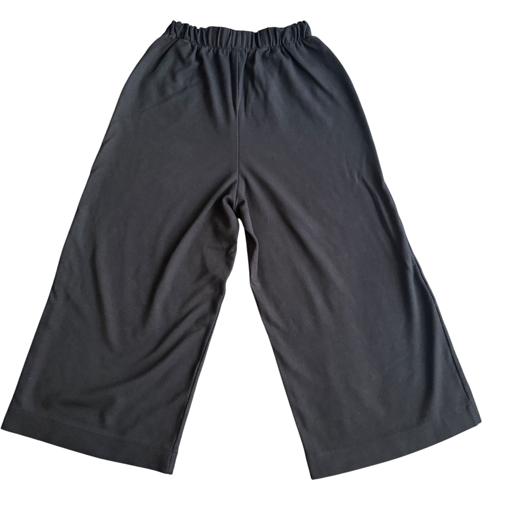 American Apparel American Apparel Womens Black Wide-Leg Elastic Waist Pants S Size 27" / US 4 / IT 40 - 1 Thumbnail