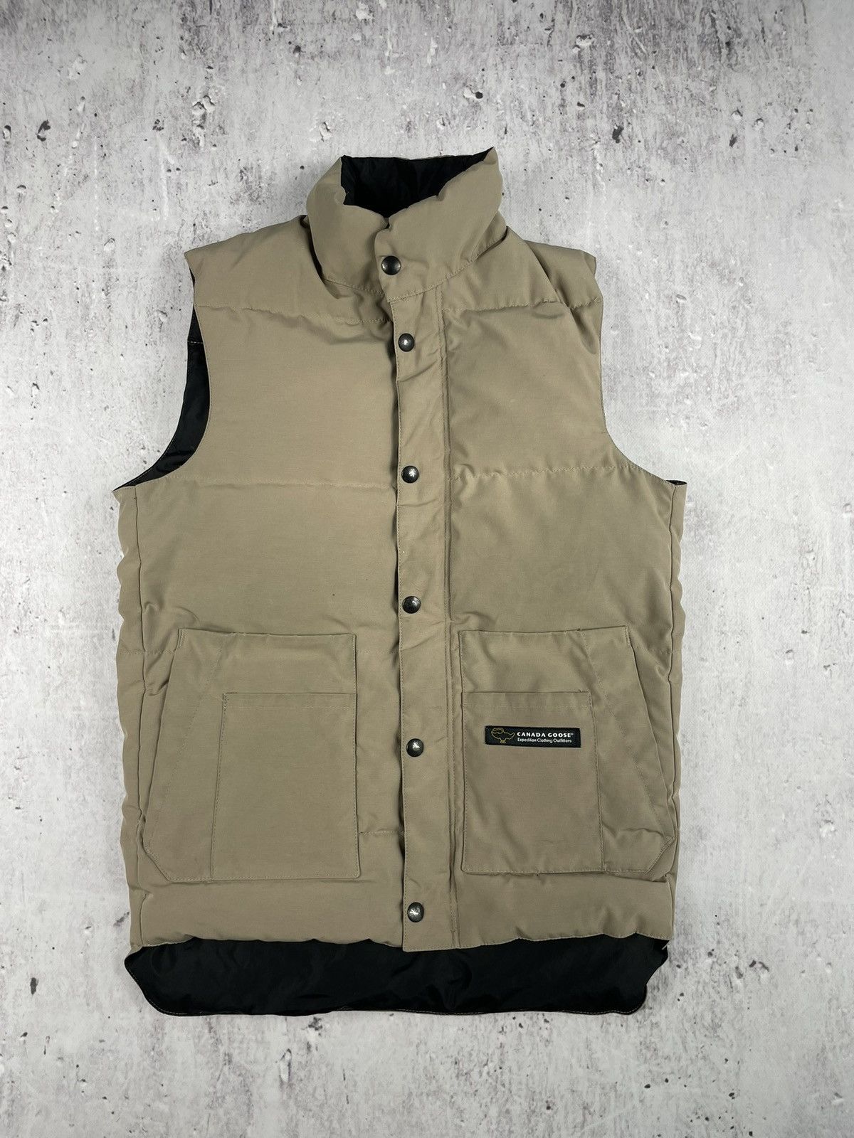 Canada Goose × Vintage Vintage Beige Canada Goose Vest Size US XXS / EU 40 - 1 Thumbnail