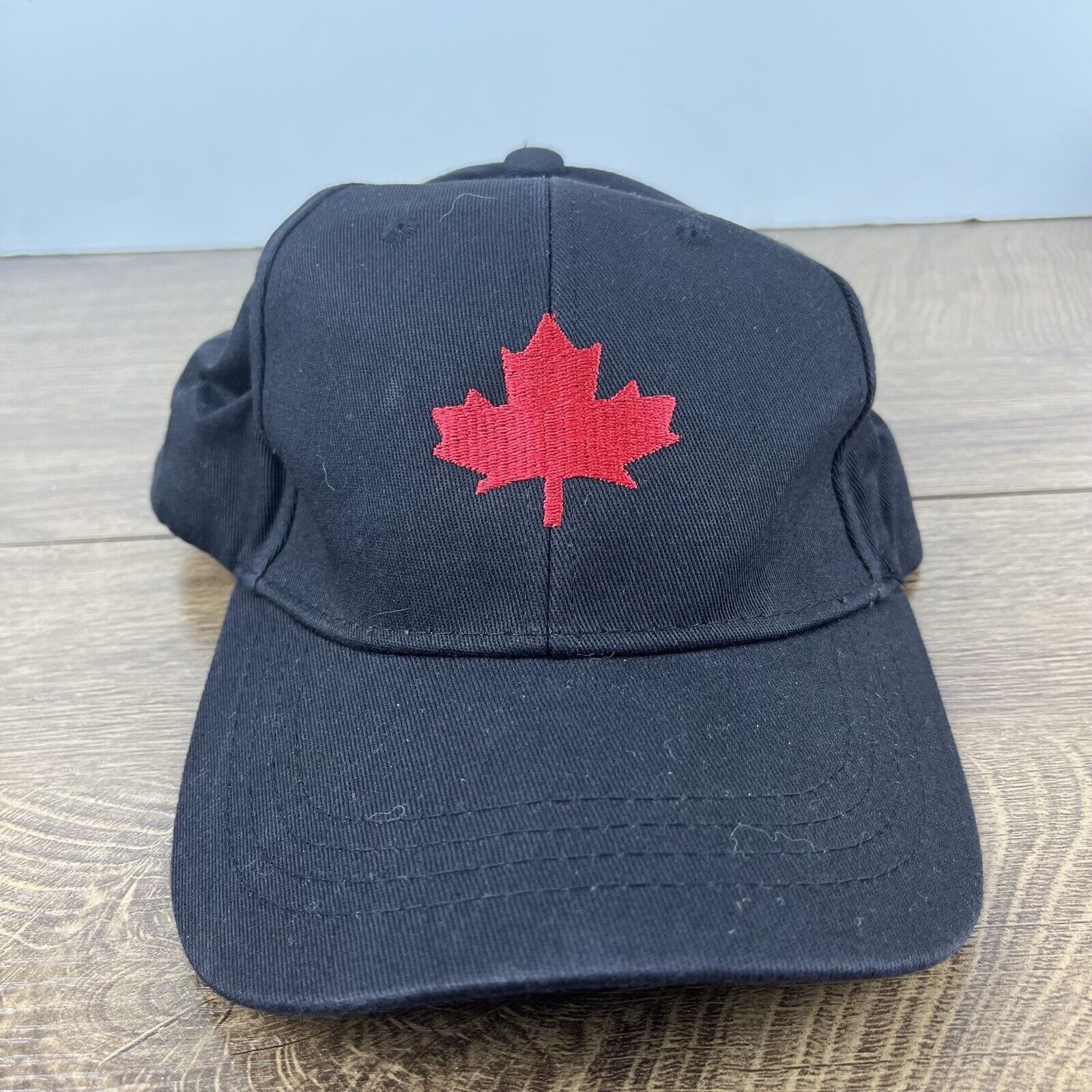 Other Canada Hat Canadian Leaf Hat Adjustable Hat Black Hat Adult Size ONE SIZE - 4 Thumbnail