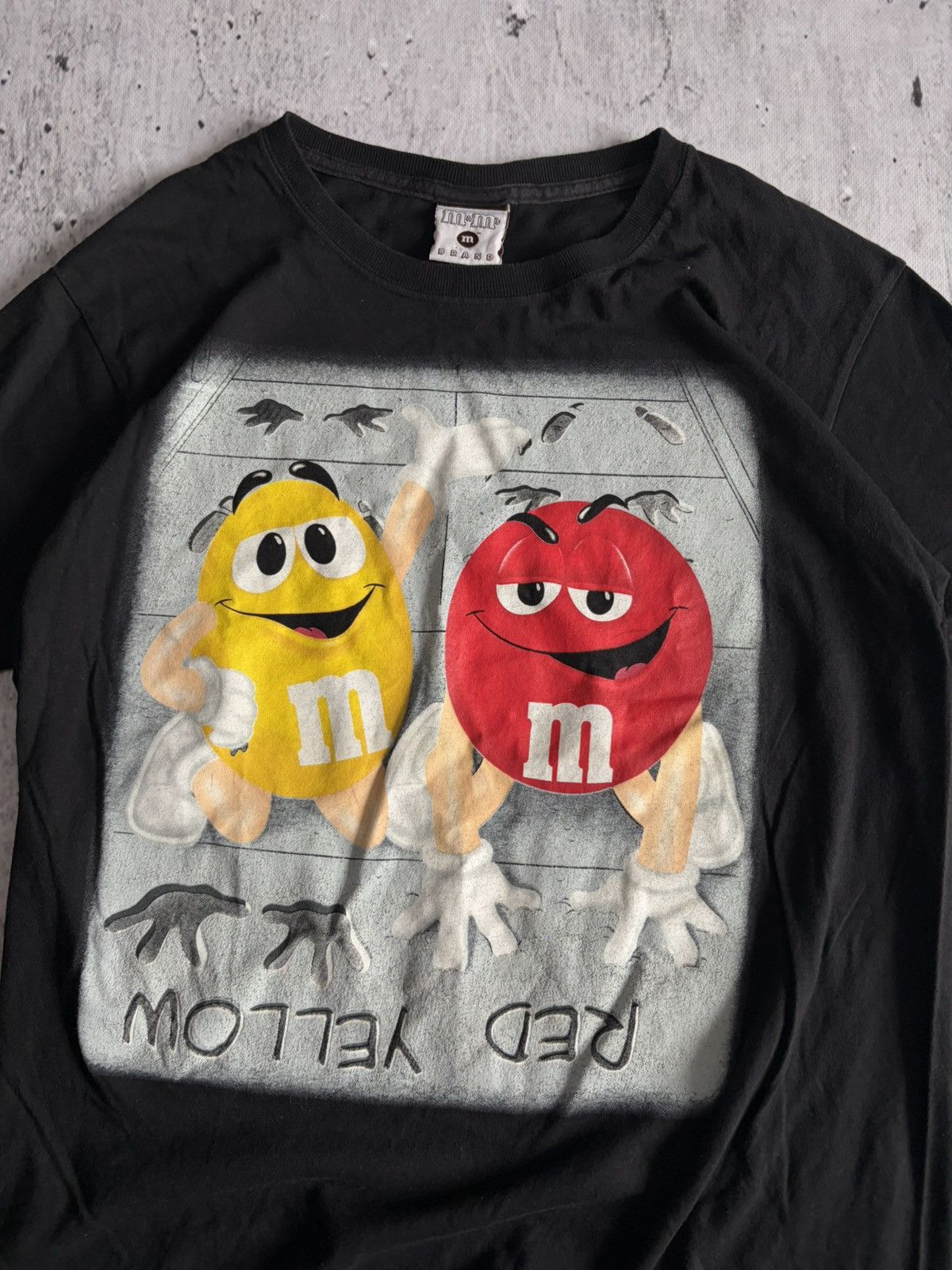 Vintage Vintage M&M 90s tshirt rate made in usa Size US M / EU 48-50 / 2 - 3 Thumbnail