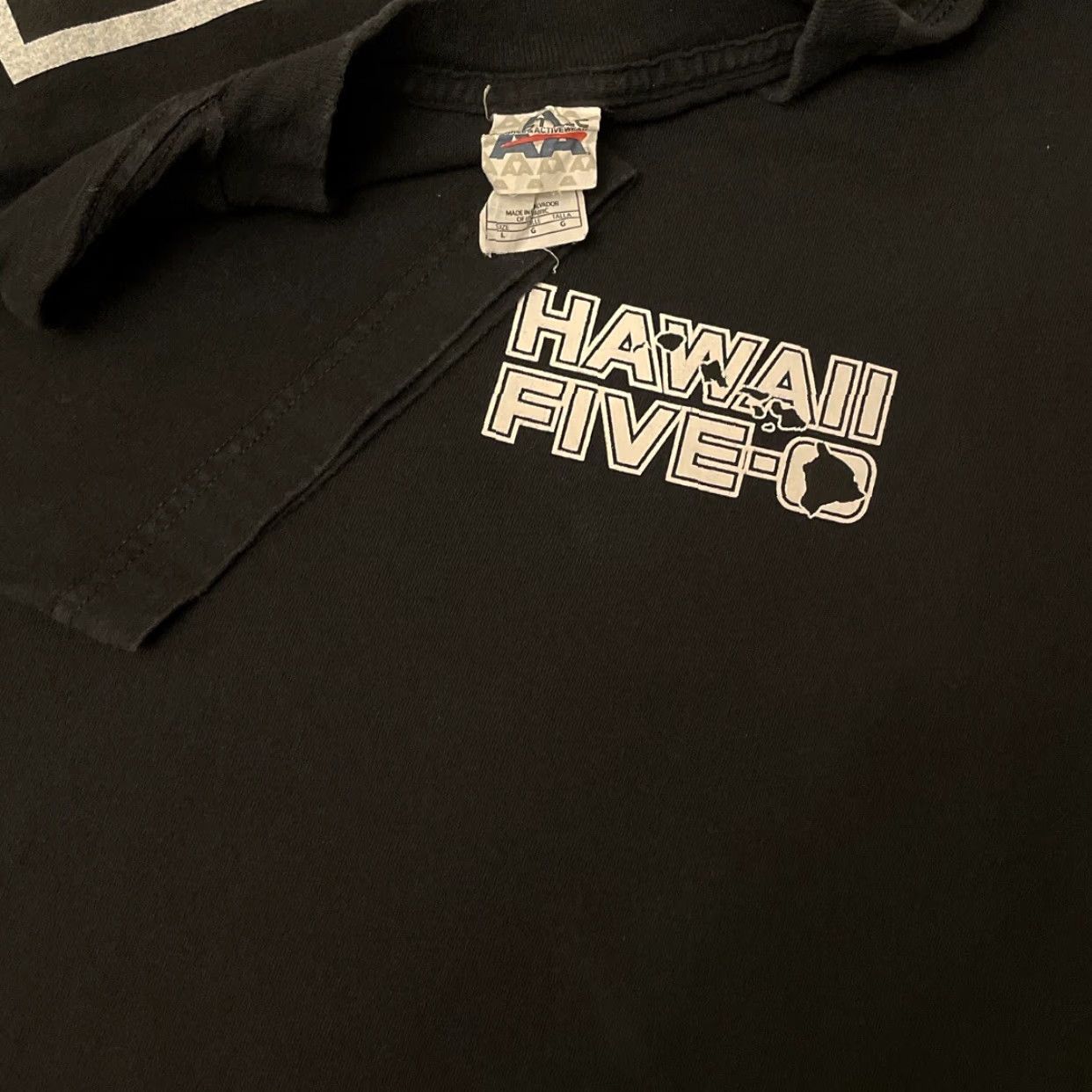 Vintage VINTAGE Hawaii Five-0 Crime Drama Tv Show Promo Tee Shirt Mens XL Black Short Sleeve T-Shirt TV Mens Vintage XL Size US XL / EU 56 / 4 - 3 Thumbnail