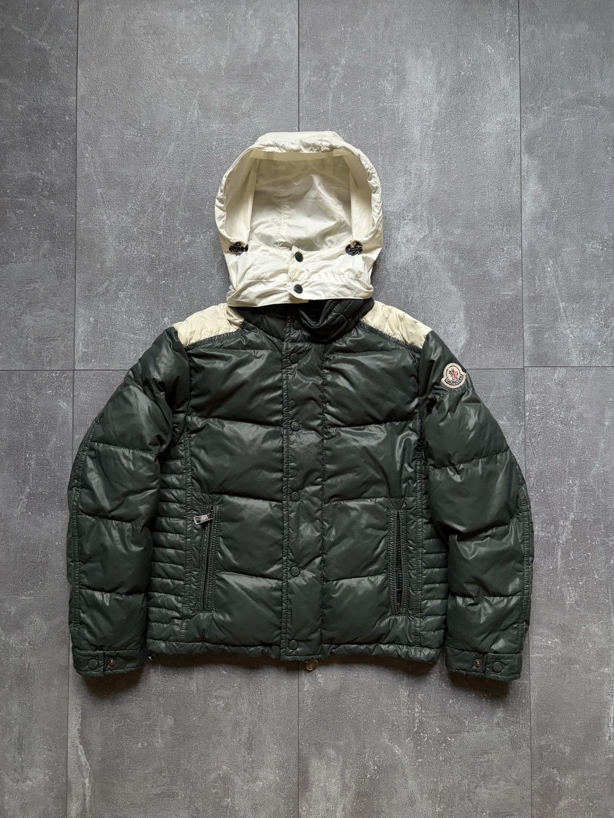 Moncler Moncler Austin Kids Two-Tone Down Puffer Jacket Size XXS / US 00 / IT 34 - 1 Thumbnail