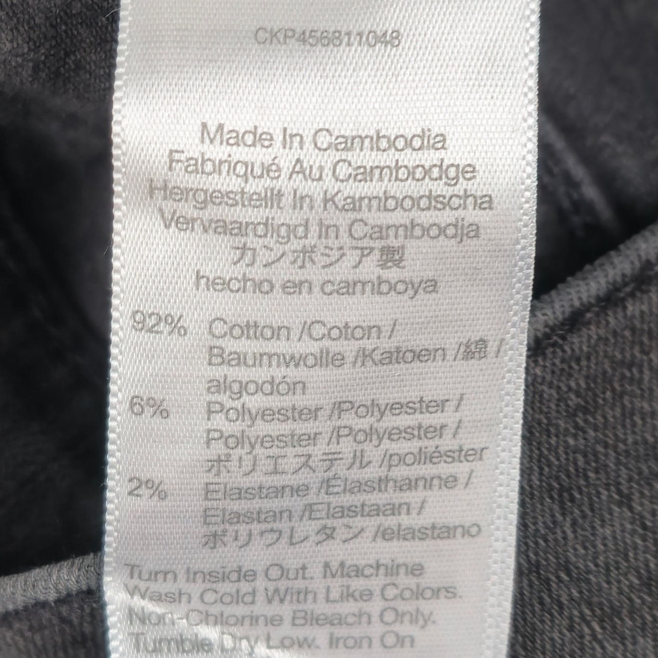 Madewell Madewell 29x25 Black Stovepipe Jeans Raw Hem Size 29" - 12 Thumbnail