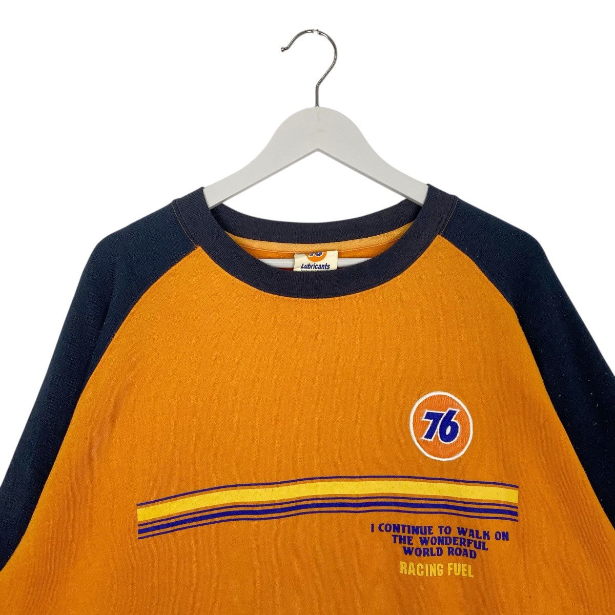 Other Vintage 76 Lubricants Crewneck Sweatshirt Big Printed Orange Size US L / EU 52-54 / 3 - 4 Thumbnail