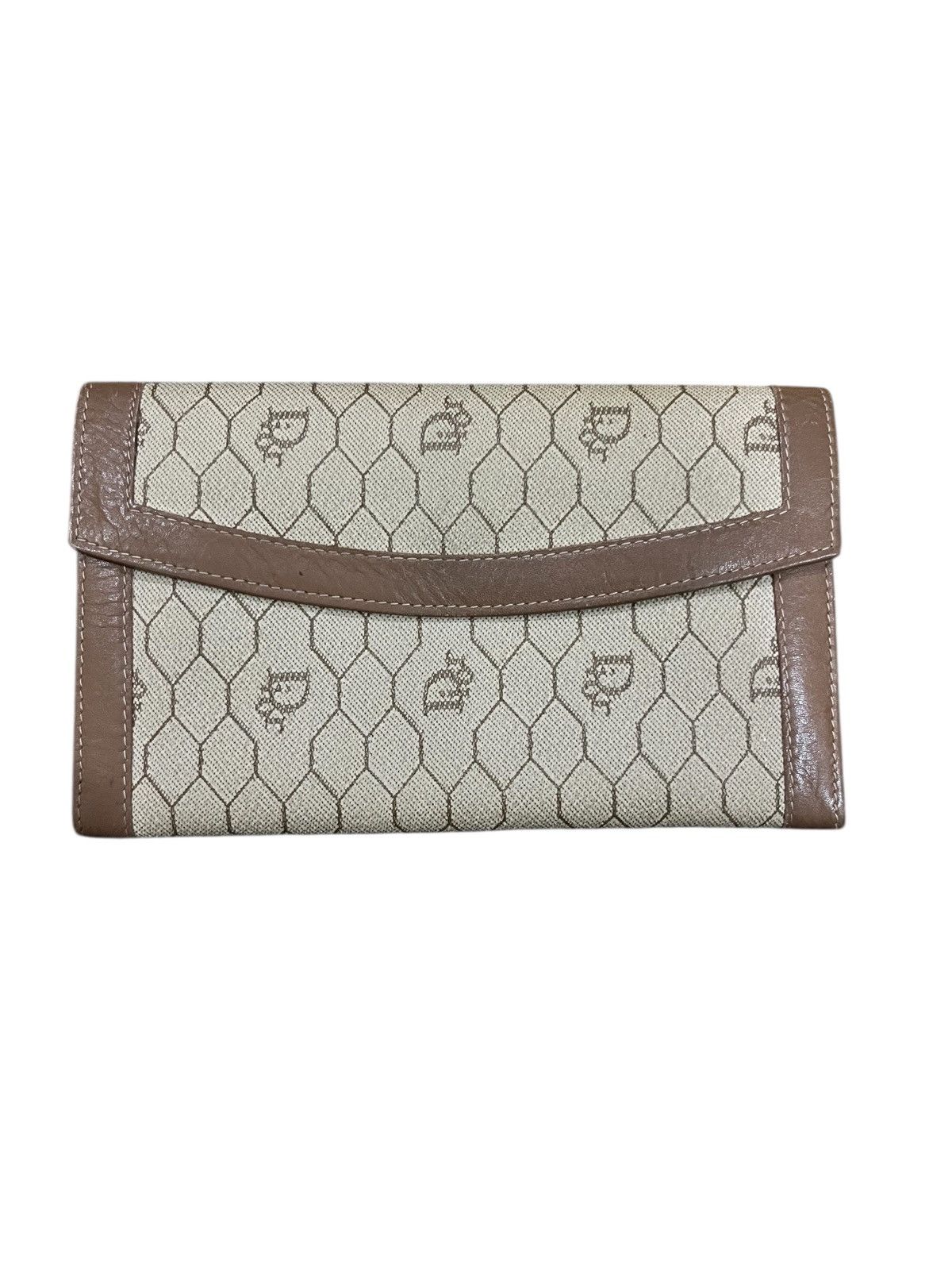 Christian Dior Monsieur CHRISTIAN DIOR HONEYCOMB LONG WALLET Size ONE SIZE - 1 Thumbnail