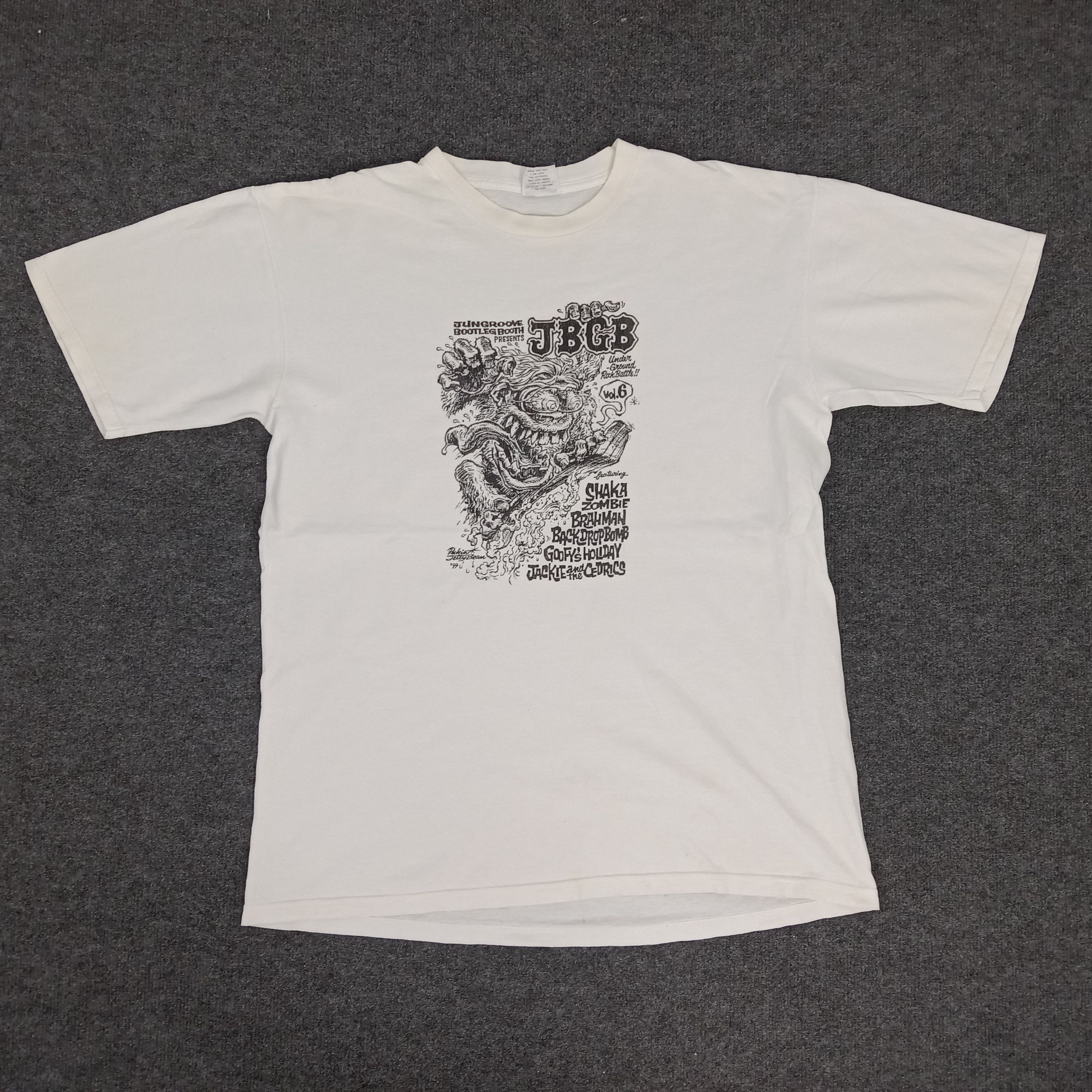 Vintage Jungroove Bootleg Booth Japanese Style Tshirt Size US XL / EU 56 / 4 - 1 Thumbnail
