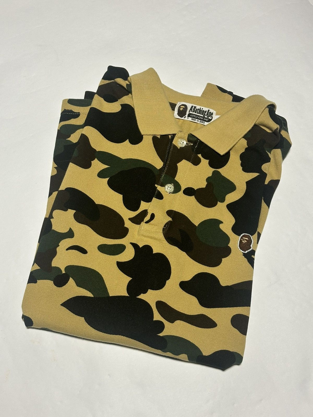 Bape A Bathing Ape Polo Shirt Size US XL / EU 56 / 4 - 2 Thumbnail
