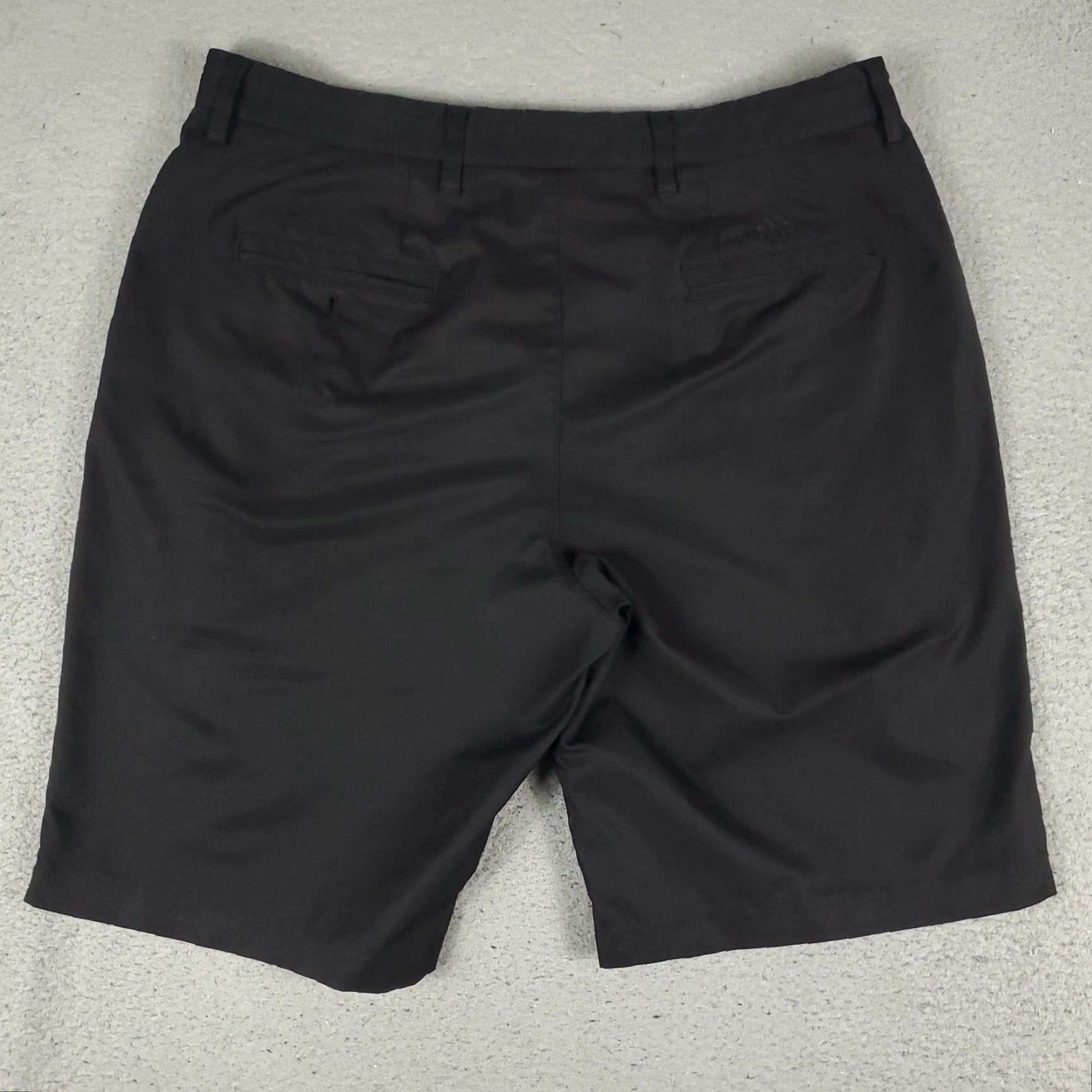 Adidas Adidas Shorts Mens 36 Black Golf Casual Flat Front Chino Pockets Zip Polyester Machine Washable Size US 36 / EU 52 - 7 Thumbnail
