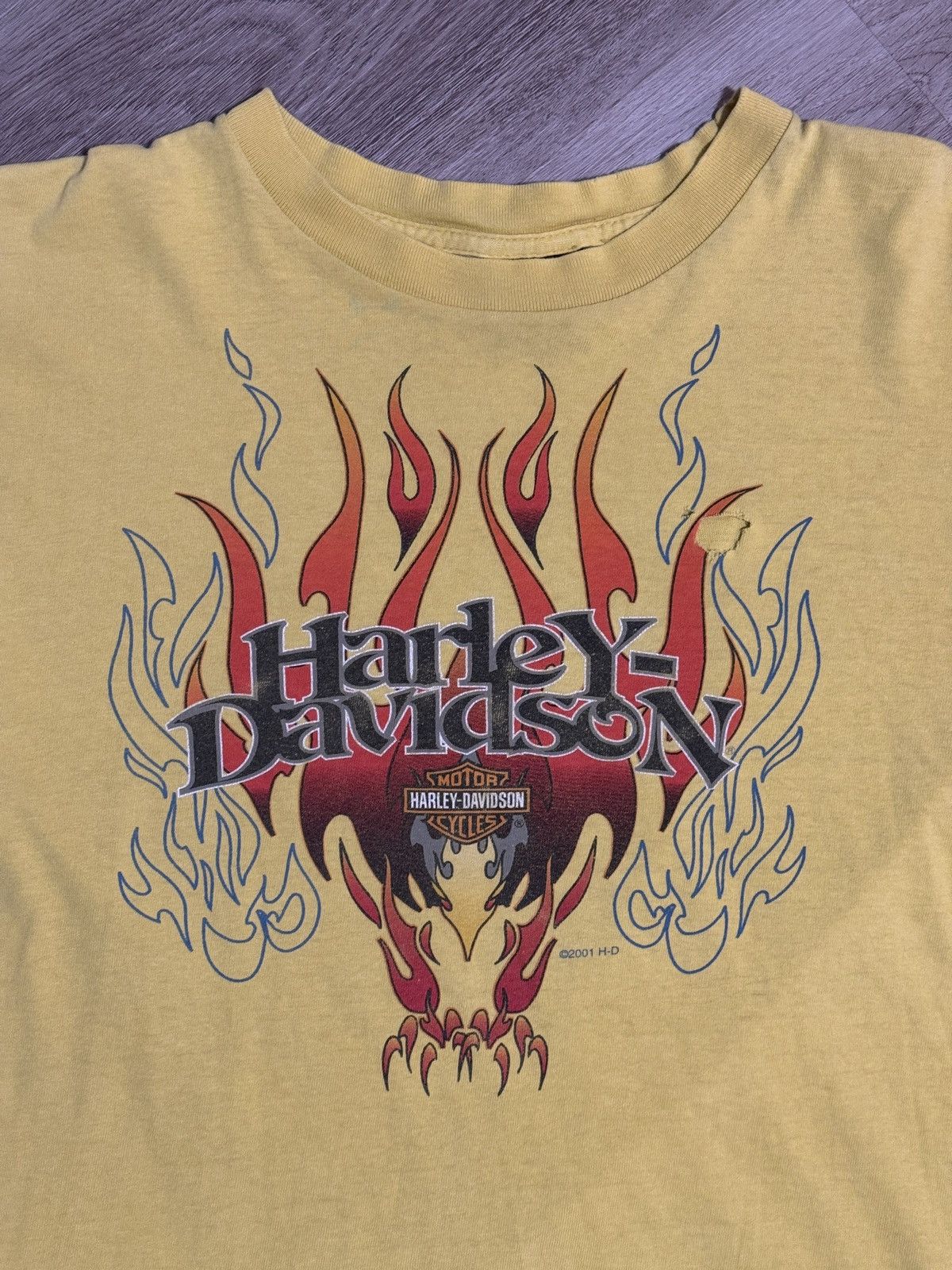 Harley Davidson Vintage Harley Davidson Tee Size US M / EU 48-50 / 2 - 2 Thumbnail