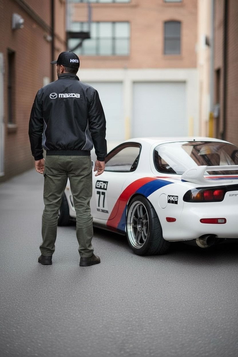 Racer Worldwide Mazda Zoom-Zoom JDM Racing Worker Jacket Japan Promo Size US L / EU 52-54 / 3 - 1 Thumbnail
